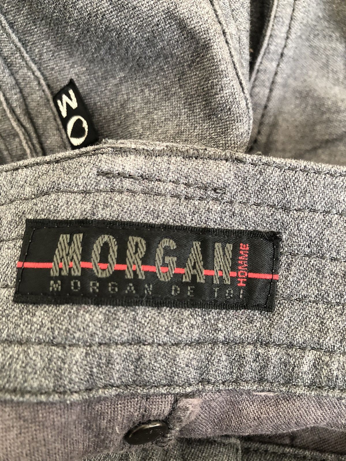 Morgan Homme Morgan Homme Japan Tactical Bondage Flare Cargo Trouser Pant Size US 29 - 23 Thumbnail
