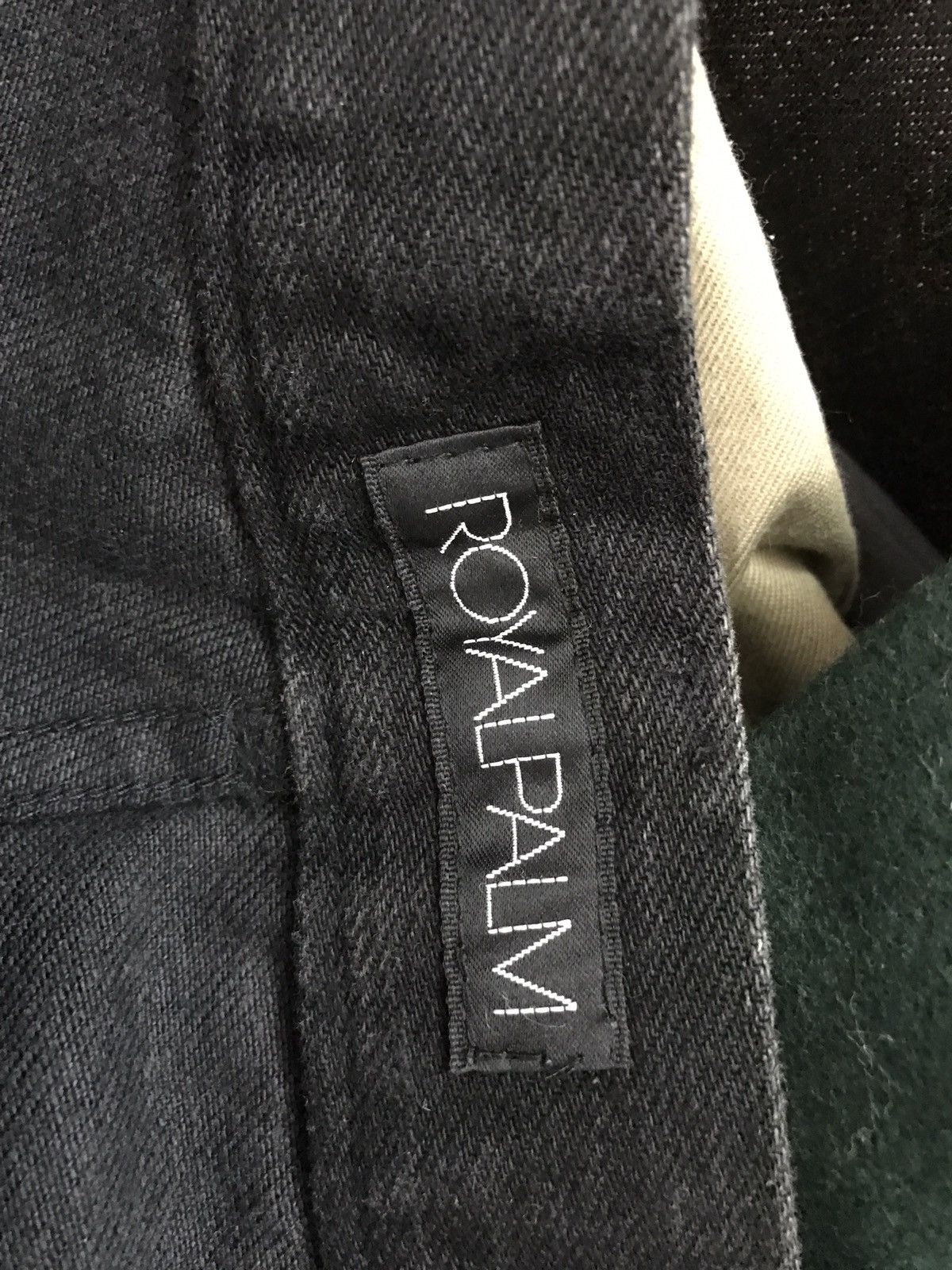 Vintage Royal Palm Made in Japan Zippers Black Bondage Cargo Denim Size US 34 / EU 50 - 16 Thumbnail