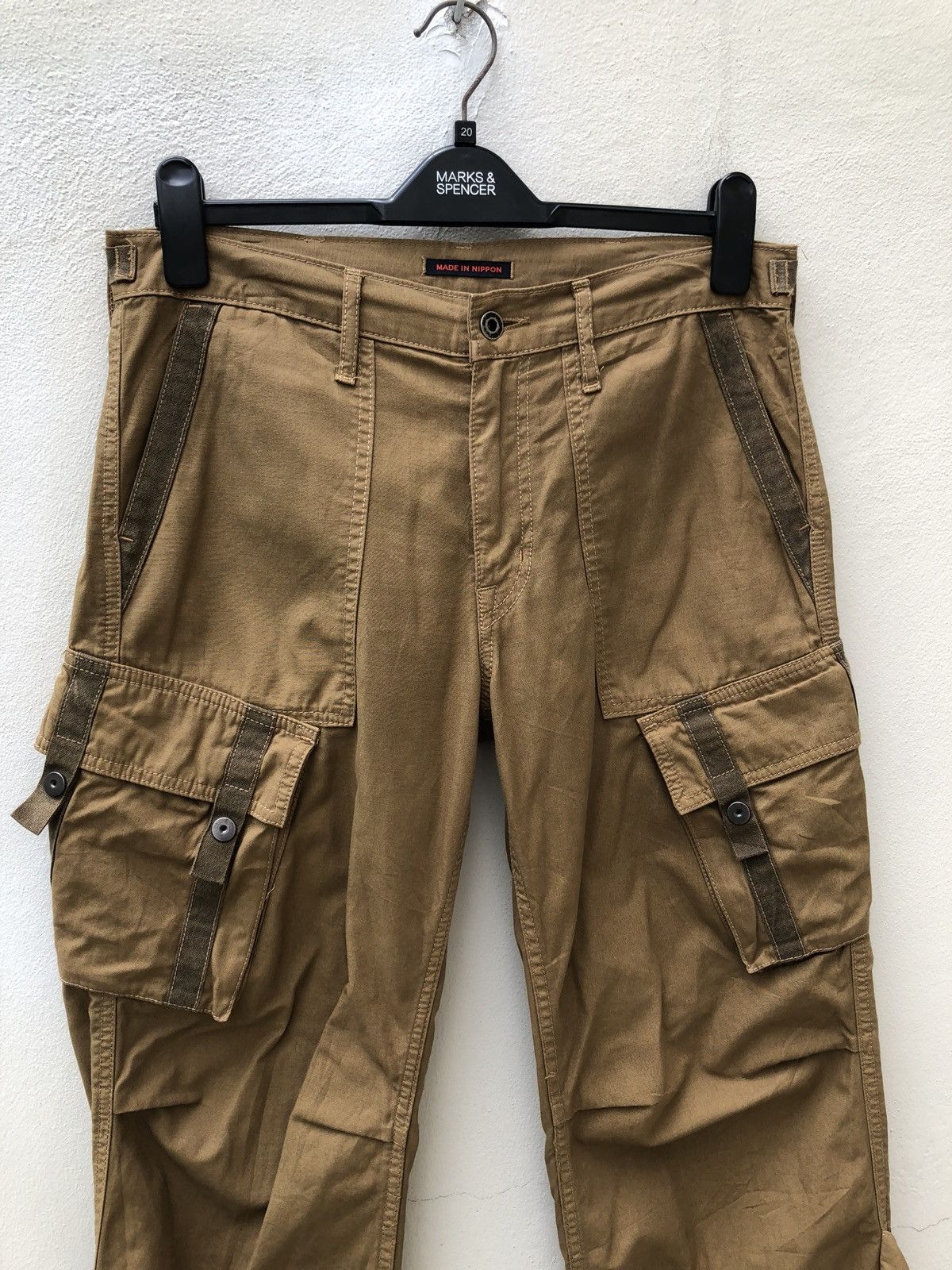Vintage Japan Brand BlueWay Bondage Cargo Parachute Size US 32 / EU 48 - 2 Thumbnail