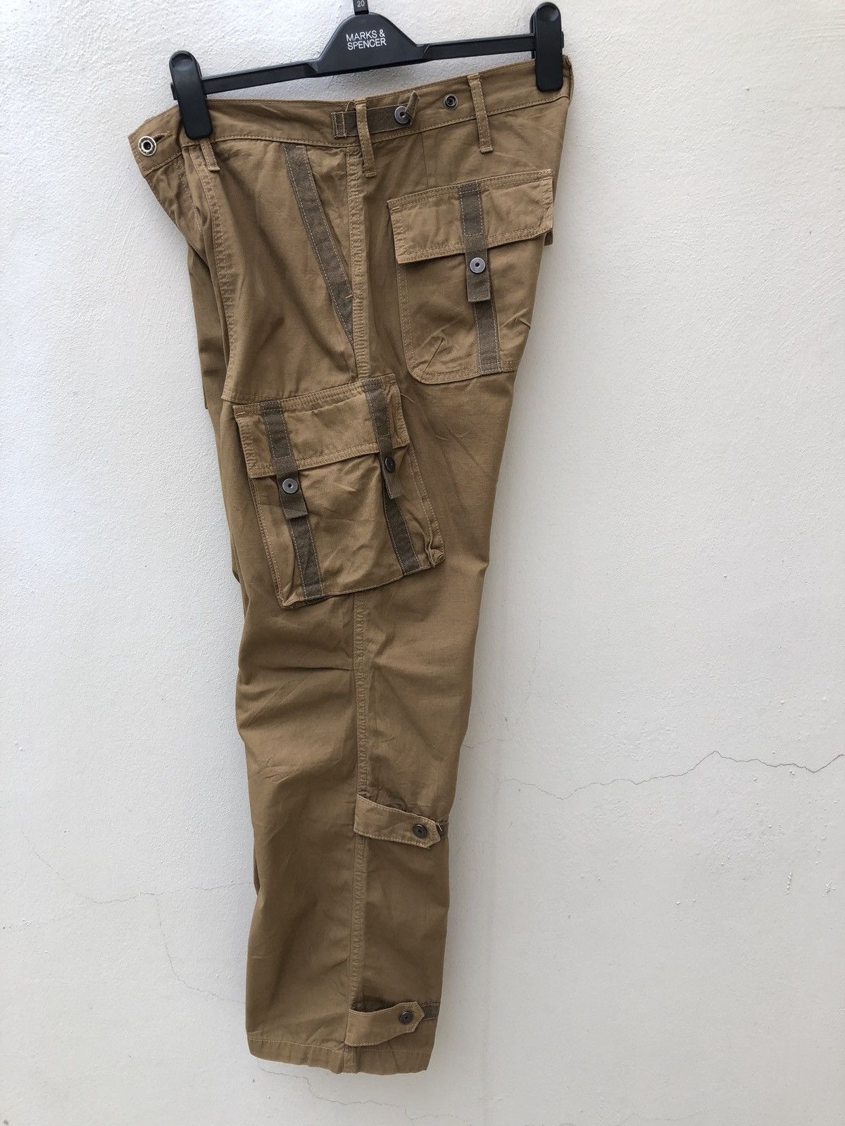 Vintage Japan Brand BlueWay Bondage Cargo Parachute Size US 32 / EU 48 - 11 Thumbnail