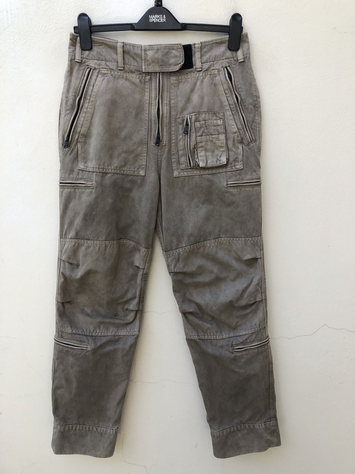 RIPVANWINKLE RipVanWinkle Japan Thick Parachute Bondage Cargo Pant Size US 31 - 2 Thumbnail