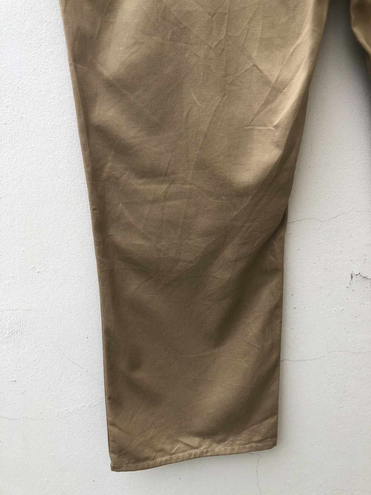 Nepenthes Cootie Original Garments Japan Hand Made Khaki Trouser Pant Size US 32 / EU 48 - 12 Thumbnail