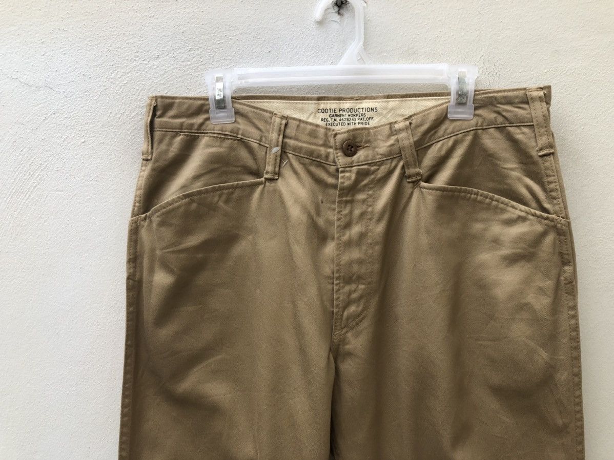 Nepenthes Cootie Original Garments Japan Hand Made Khaki Trouser Pant Size US 32 / EU 48 - 2 Thumbnail