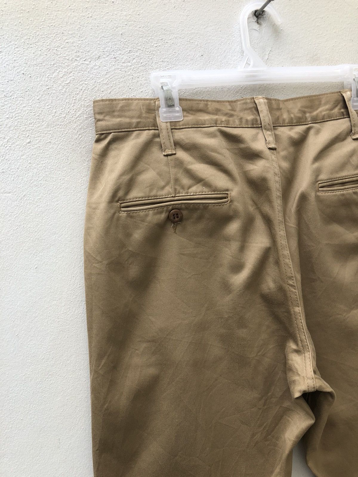 Nepenthes Cootie Original Garments Japan Hand Made Khaki Trouser Pant Size US 32 / EU 48 - 11 Thumbnail