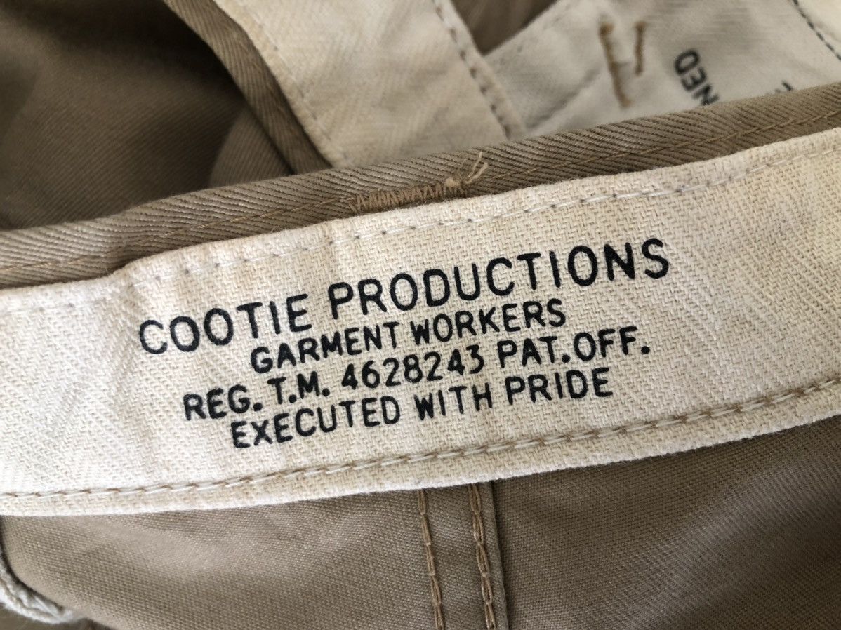 Nepenthes Cootie Original Garments Japan Hand Made Khaki Trouser Pant Size US 32 / EU 48 - 21 Thumbnail