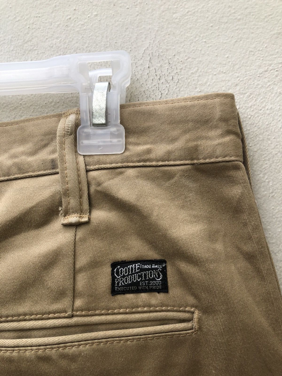 Nepenthes Cootie Original Garments Japan Hand Made Khaki Trouser Pant Size US 32 / EU 48 - 16 Thumbnail