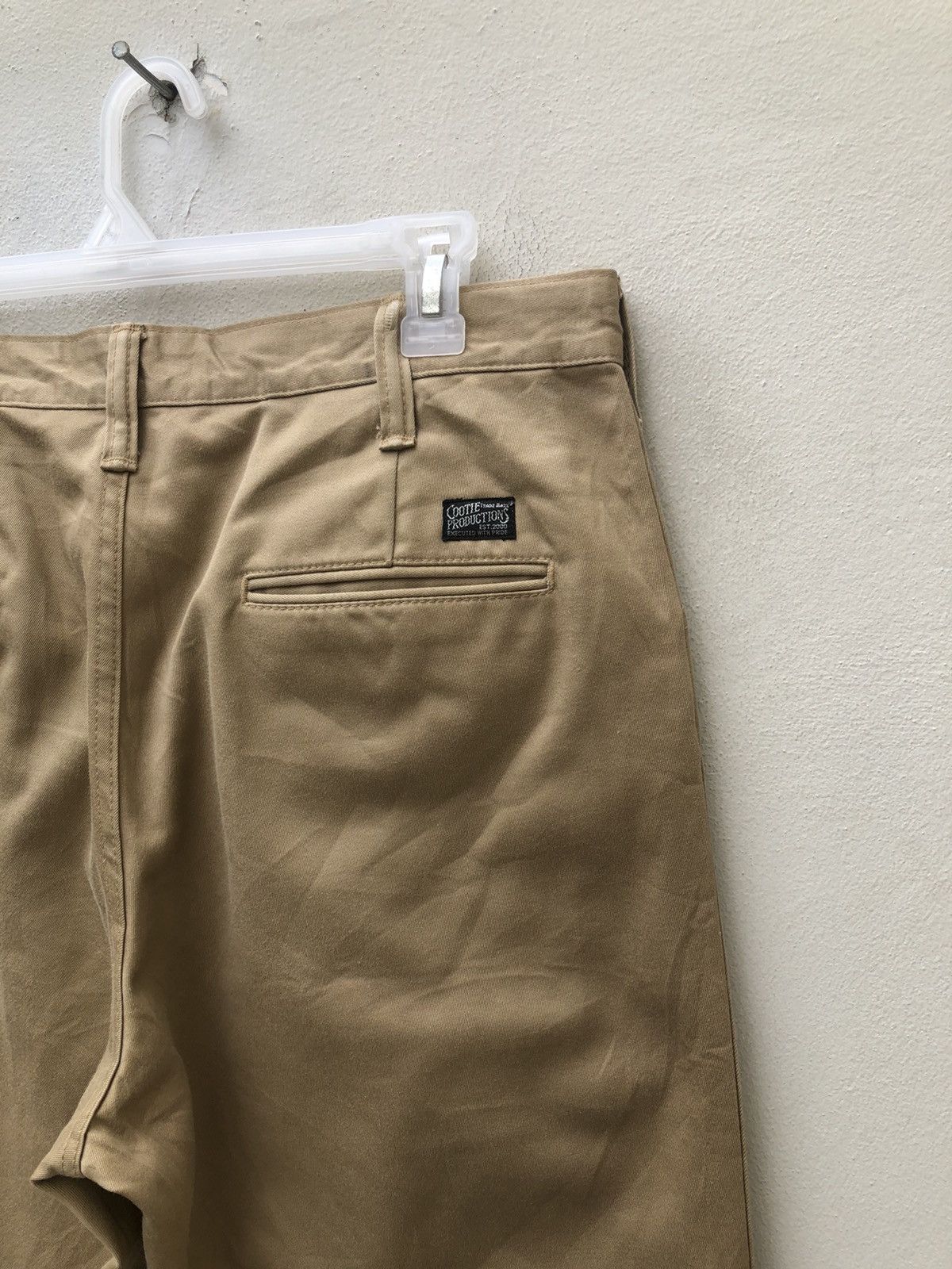 Nepenthes Cootie Original Garments Japan Hand Made Khaki Trouser Pant Size US 32 / EU 48 - 15 Thumbnail