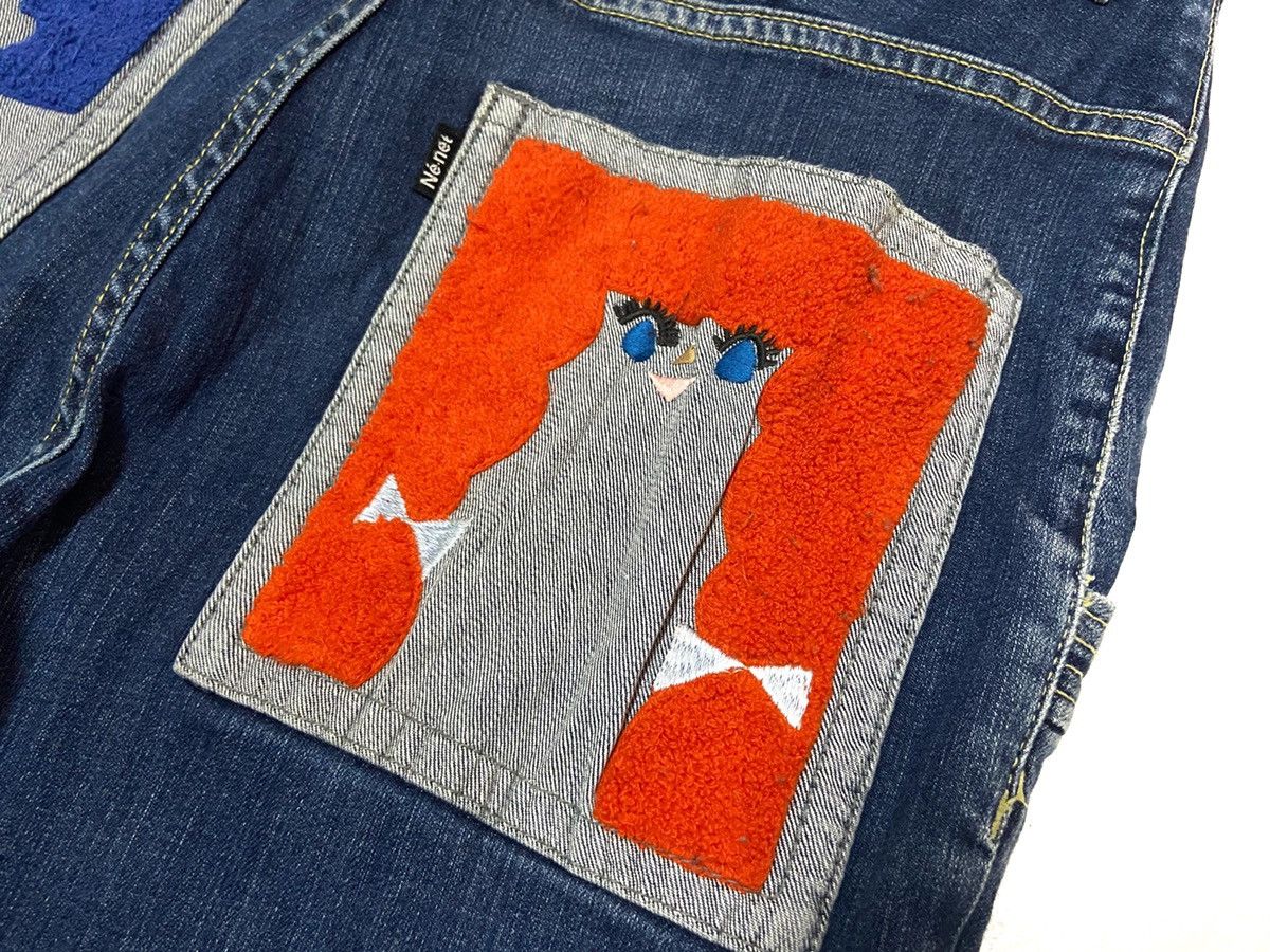 Issey Miyake × Japanese Brand Ne-net by Issey Miyake Indigo Bondage Elastic Waistband Size US 30 / EU 46 - 6 Thumbnail
