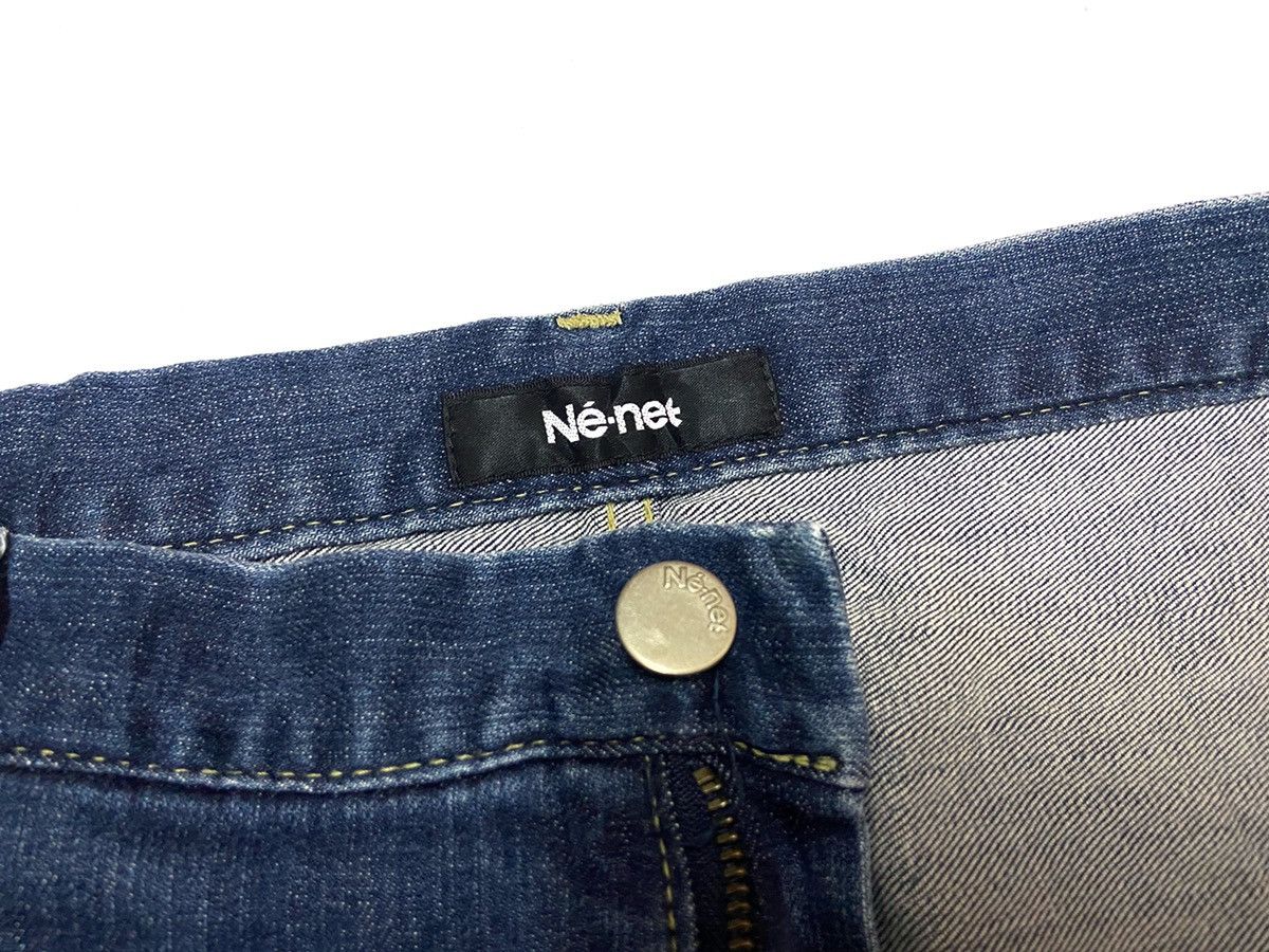 Issey Miyake × Japanese Brand Ne-net by Issey Miyake Indigo Bondage Elastic Waistband Size US 30 / EU 46 - 5 Thumbnail
