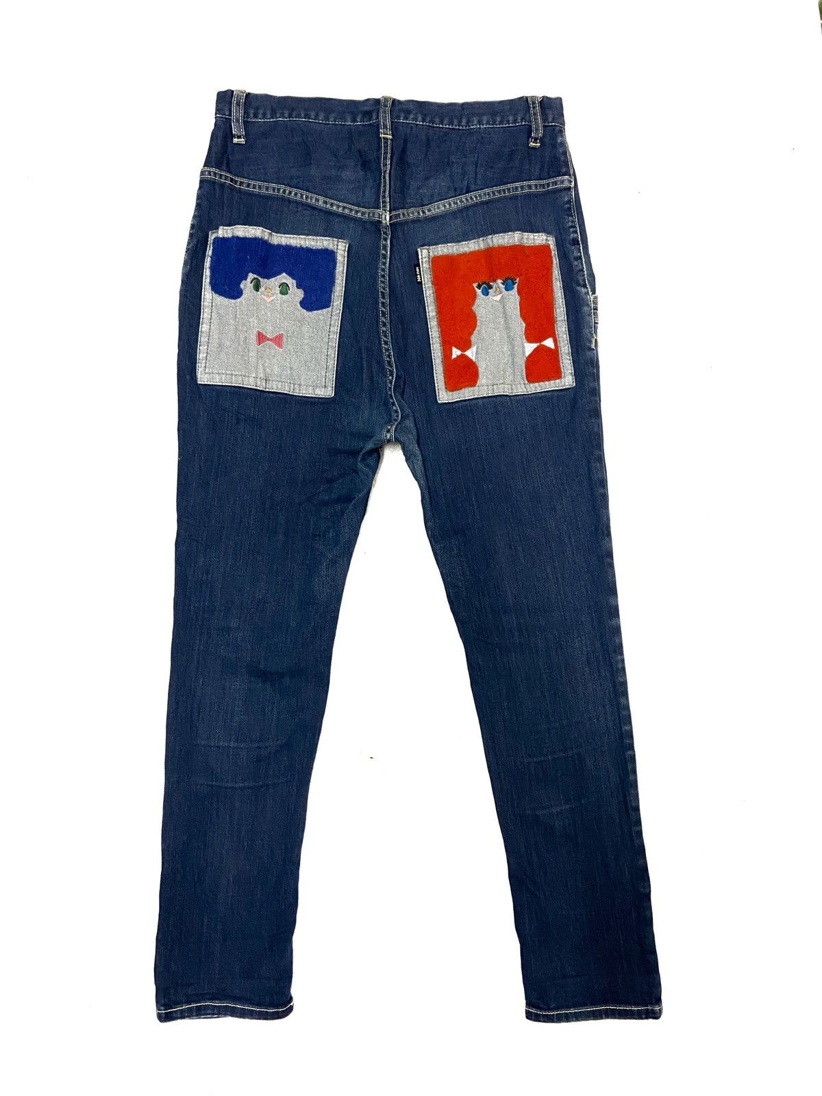 Issey Miyake × Japanese Brand Ne-net by Issey Miyake Indigo Bondage Elastic Waistband Size US 30 / EU 46 - 1 Thumbnail