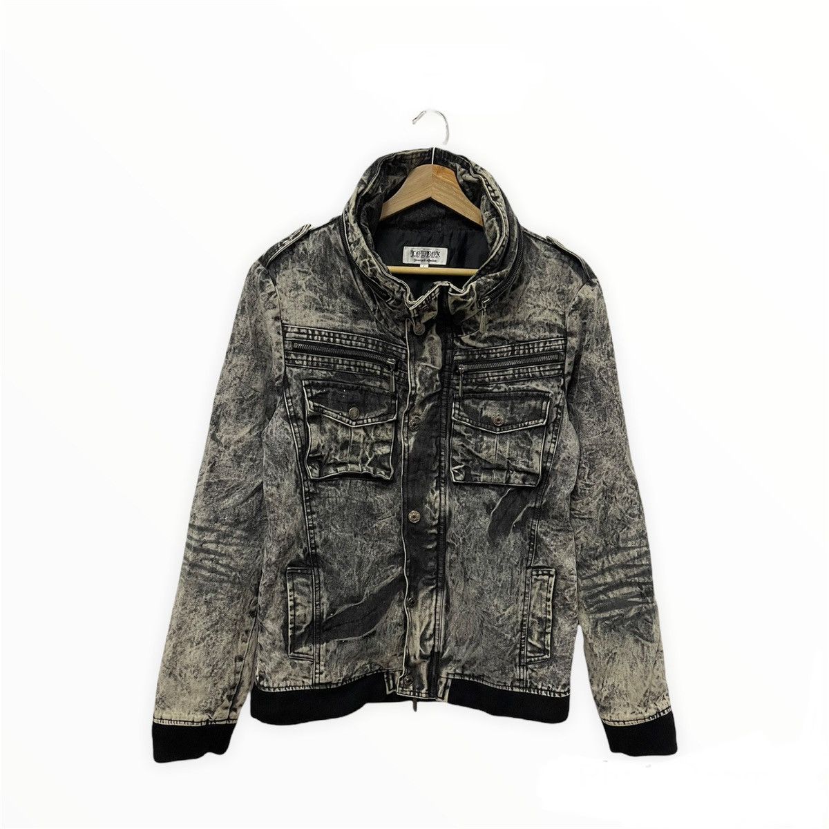 Japanese Brand × Vintage Japanesse Brand Denim Jacket Style Acid Wash Size US M / EU 48-50 / 2 - 1 Thumbnail