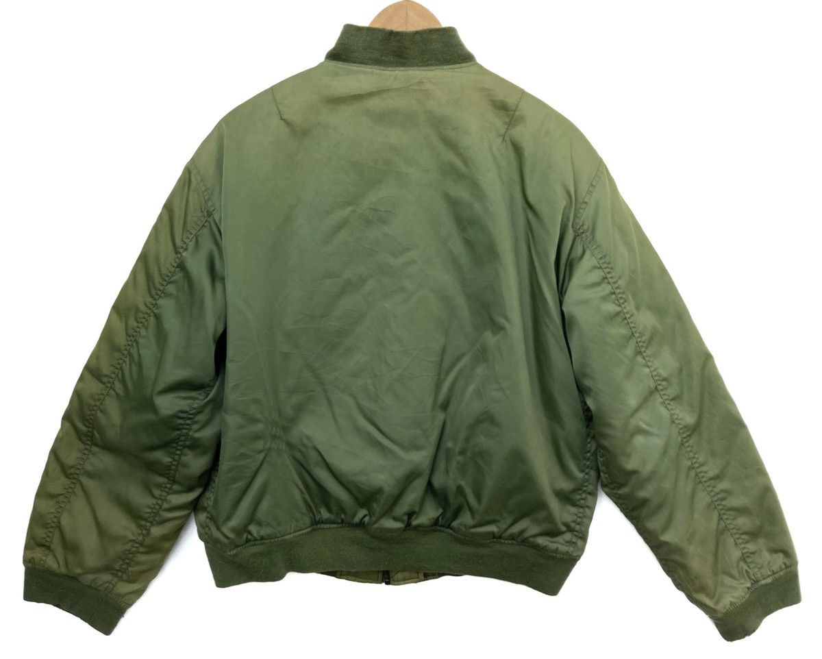 Vintage Vintage 90's Military Flyers Man Bomber Jacket Size M Size US M / EU 48-50 / 2 - 2 Thumbnail