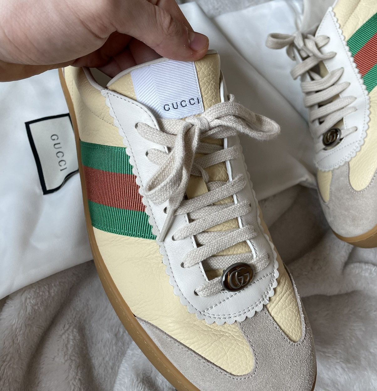 Gucci Gucci Low Sneakers Size US 12.5 / EU 45-46 - 4 Thumbnail