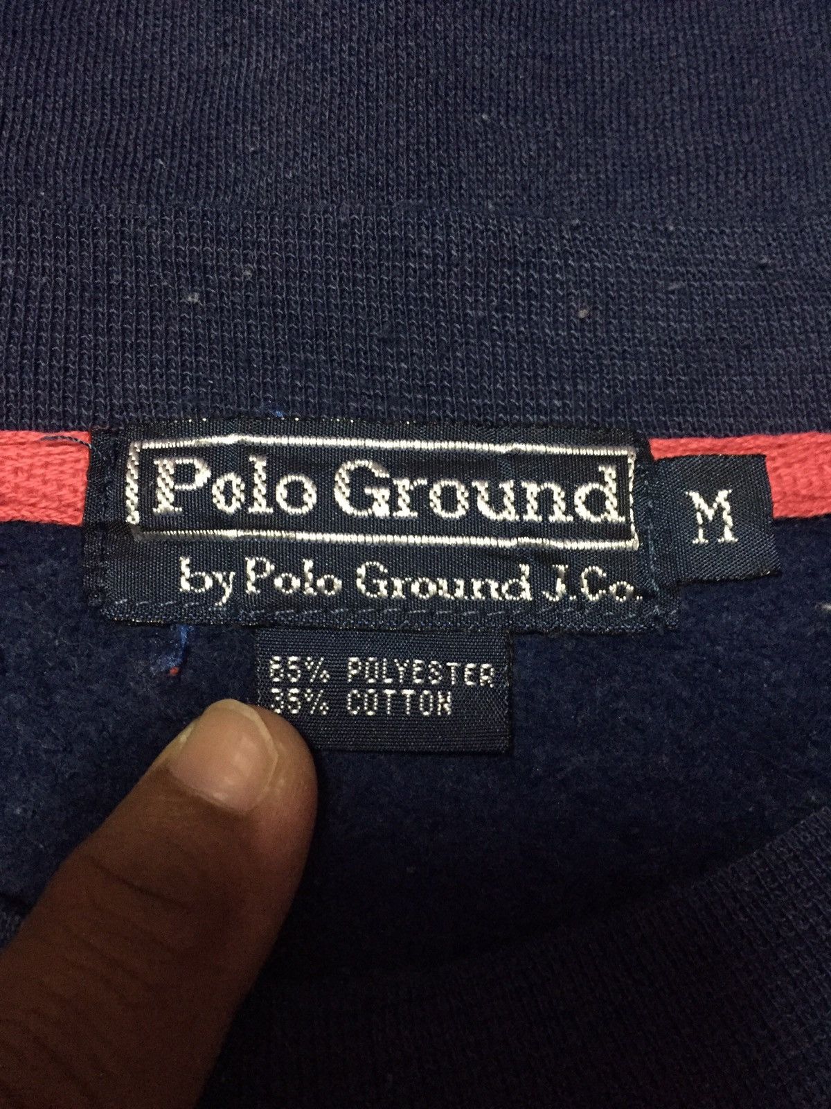 Polo Ralph Lauren Vintage 90’s Polo Ground Sweatshirts Size M Size US M / EU 48-50 / 2 - 3 Thumbnail