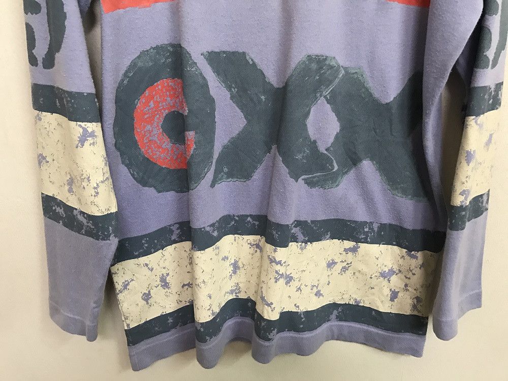 Vintage Vintage IXI:Z Japan Spell Out Abstract Striped Shirt Size US M / EU 48-50 / 2 - 2 Thumbnail