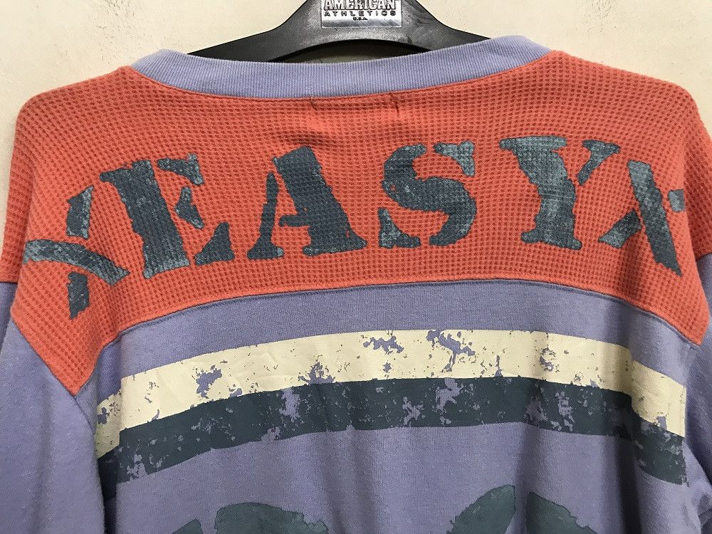 Vintage Vintage IXI:Z Japan Spell Out Abstract Striped Shirt Size US M / EU 48-50 / 2 - 9 Thumbnail