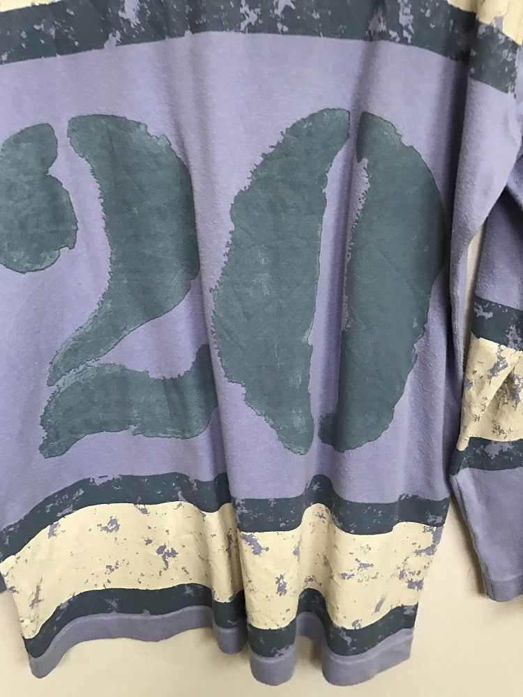 Vintage Vintage IXI:Z Japan Spell Out Abstract Striped Shirt Size US M / EU 48-50 / 2 - 10 Thumbnail