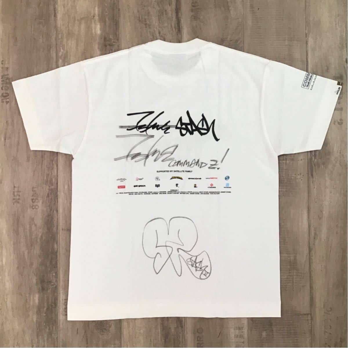 Bape × Futura × Nigo 🔥Autographed by futura stash🔥 command z T-shirt BAPE Size US M / EU 48-50 / 2 - 3 Thumbnail