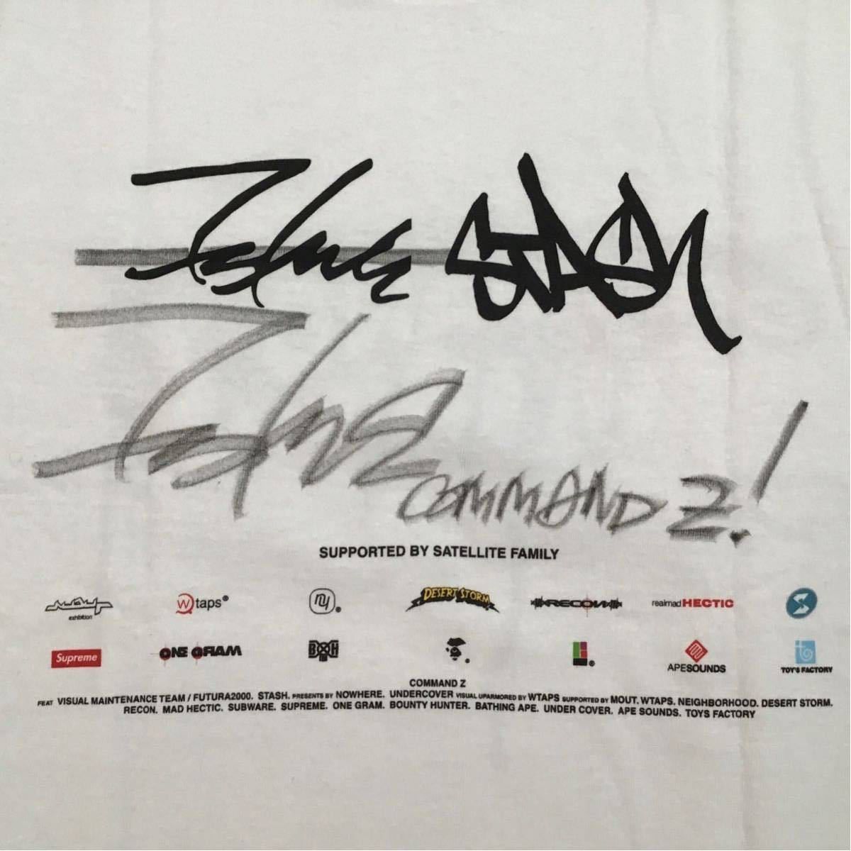 Bape × Futura × Nigo 🔥Autographed by futura stash🔥 command z T-shirt BAPE Size US M / EU 48-50 / 2 - 4 Thumbnail