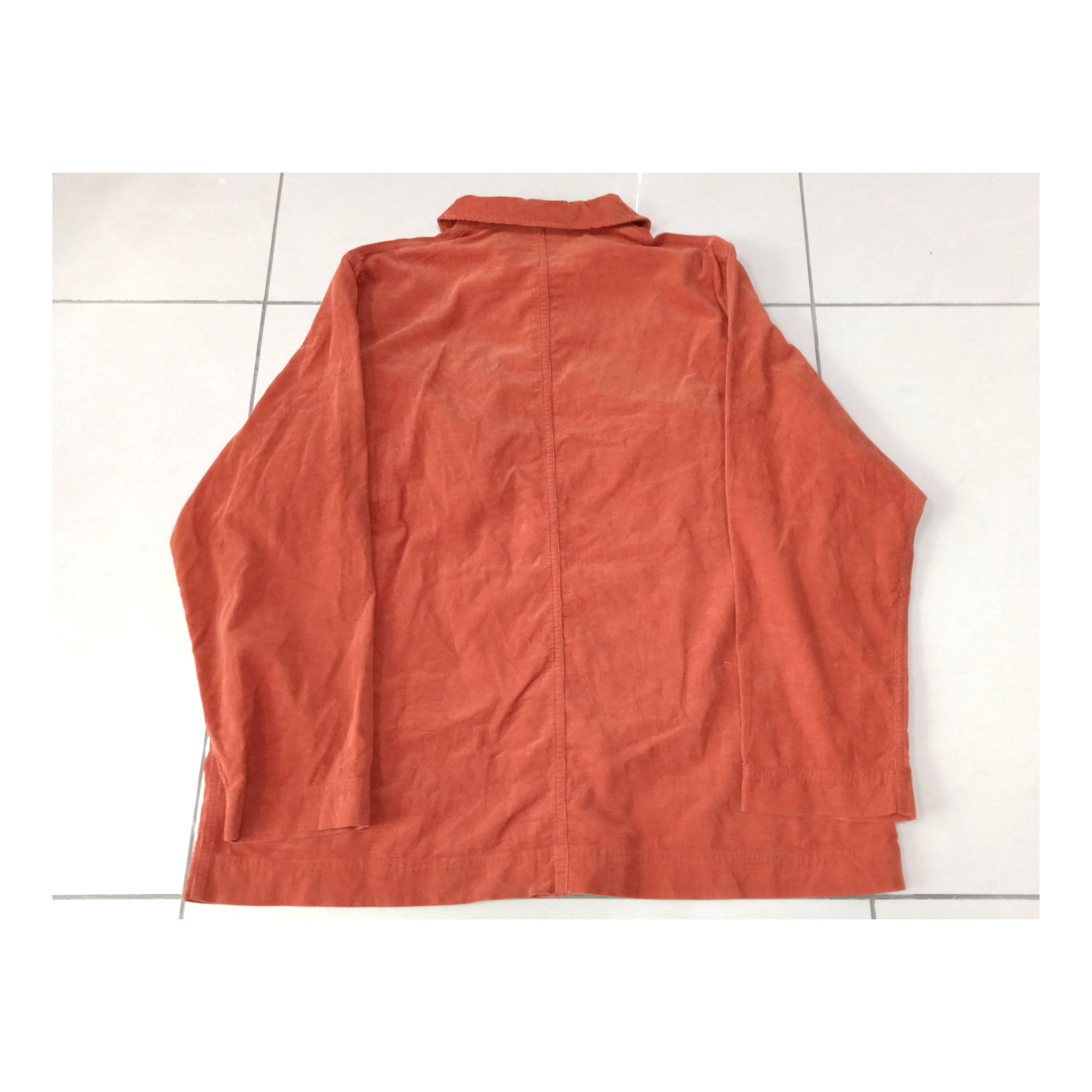 Issey Miyake Hai Sporting Gear Cargo Pocket Corduroy Shirt Jacket Size US XL / EU 56 / 4 - 6 Thumbnail