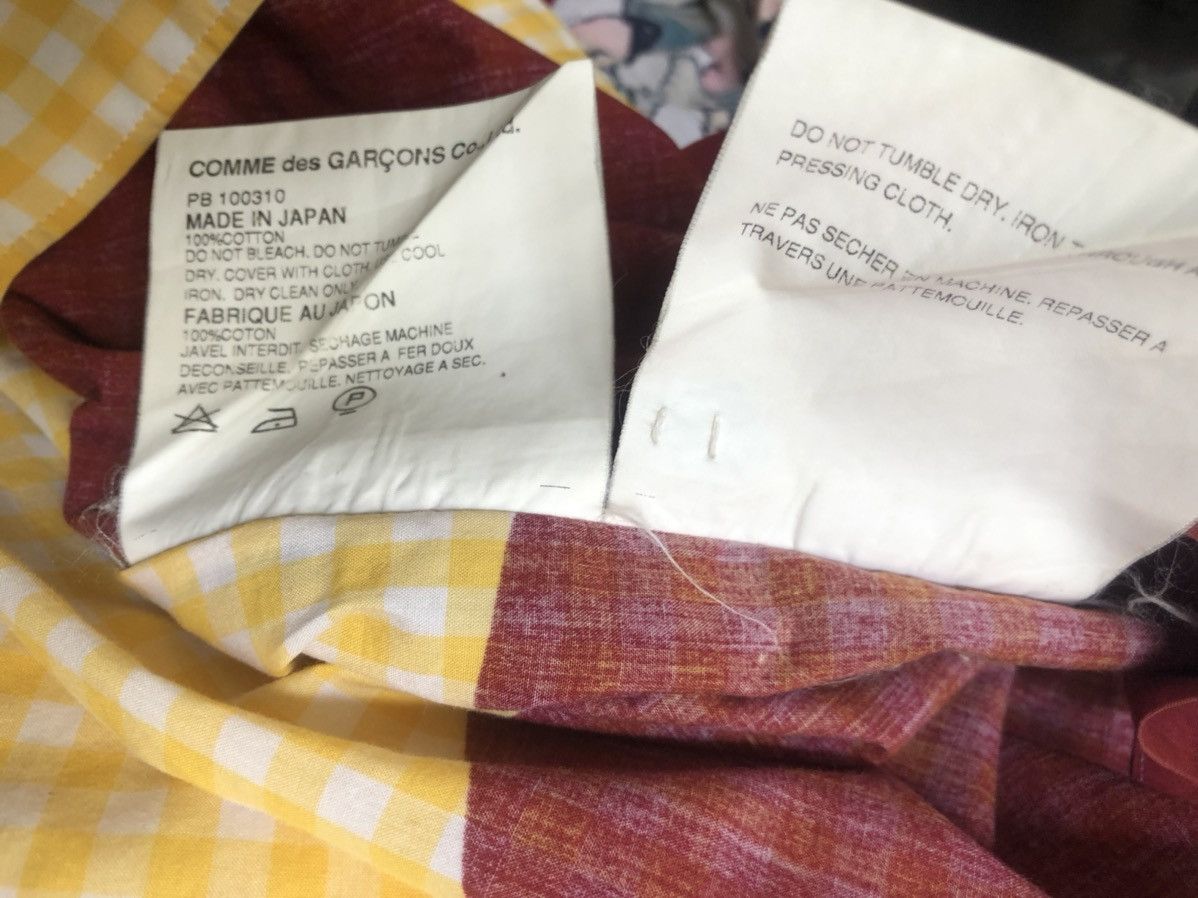 Comme des Garcons Homme Plus AD2001 CDGHP Japan 2001 Camp Collar Psychedelic Shirt Size US M / EU 48-50 / 2 - 17 Thumbnail