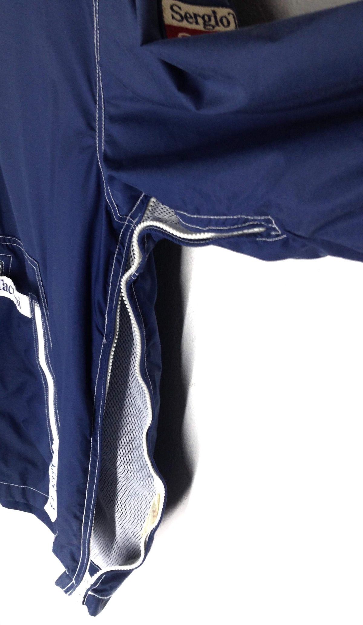 Sergio Tacchini Rare Design Vintage Sergio Tacchini Sport Big Logo Jacket Size US L / EU 52-54 / 3 - 3 Thumbnail