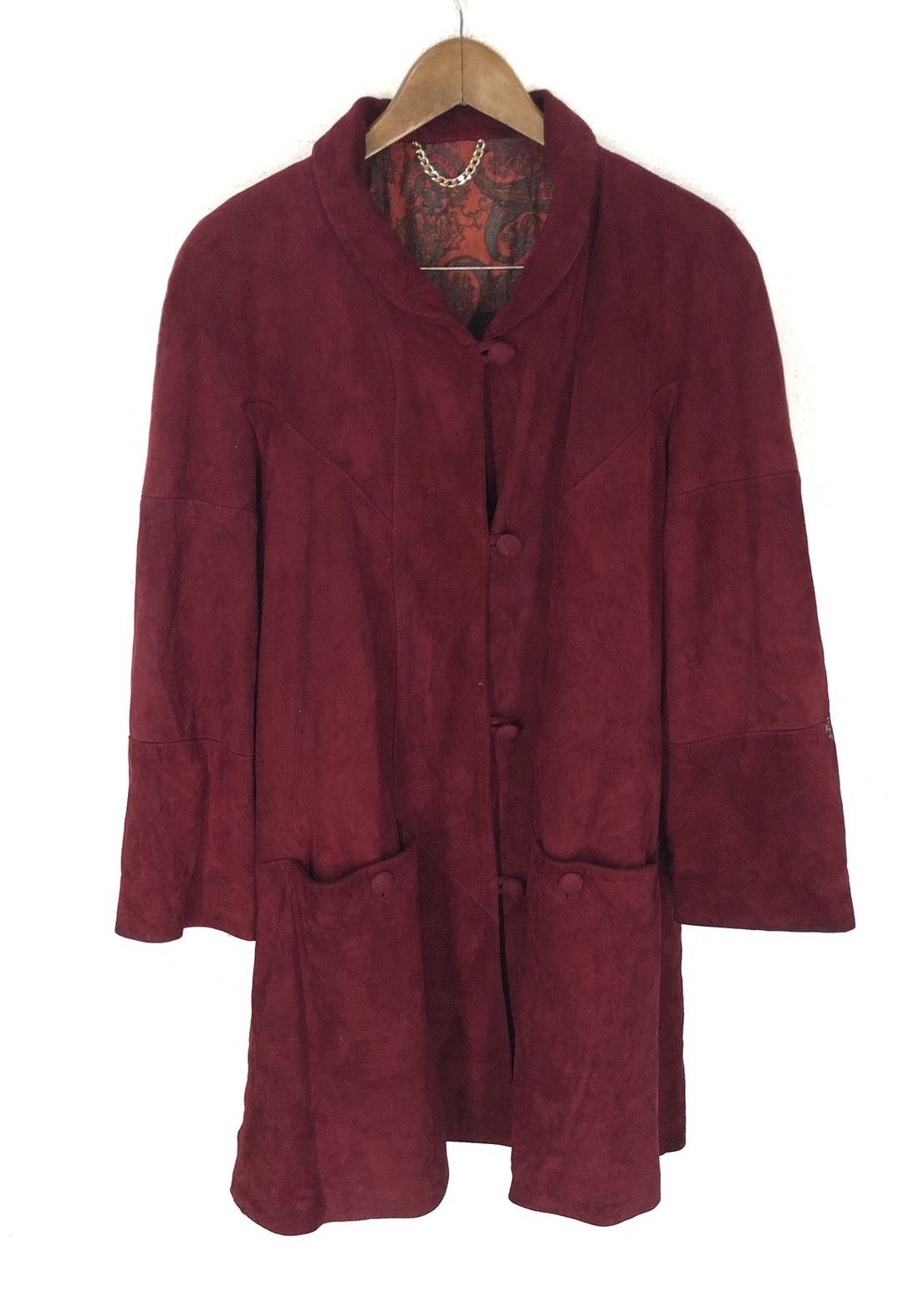 Genuine Leather Matahari Production En Piel Palma Long Jacket lather Size US L / EU 52-54 / 3 - 1 Thumbnail