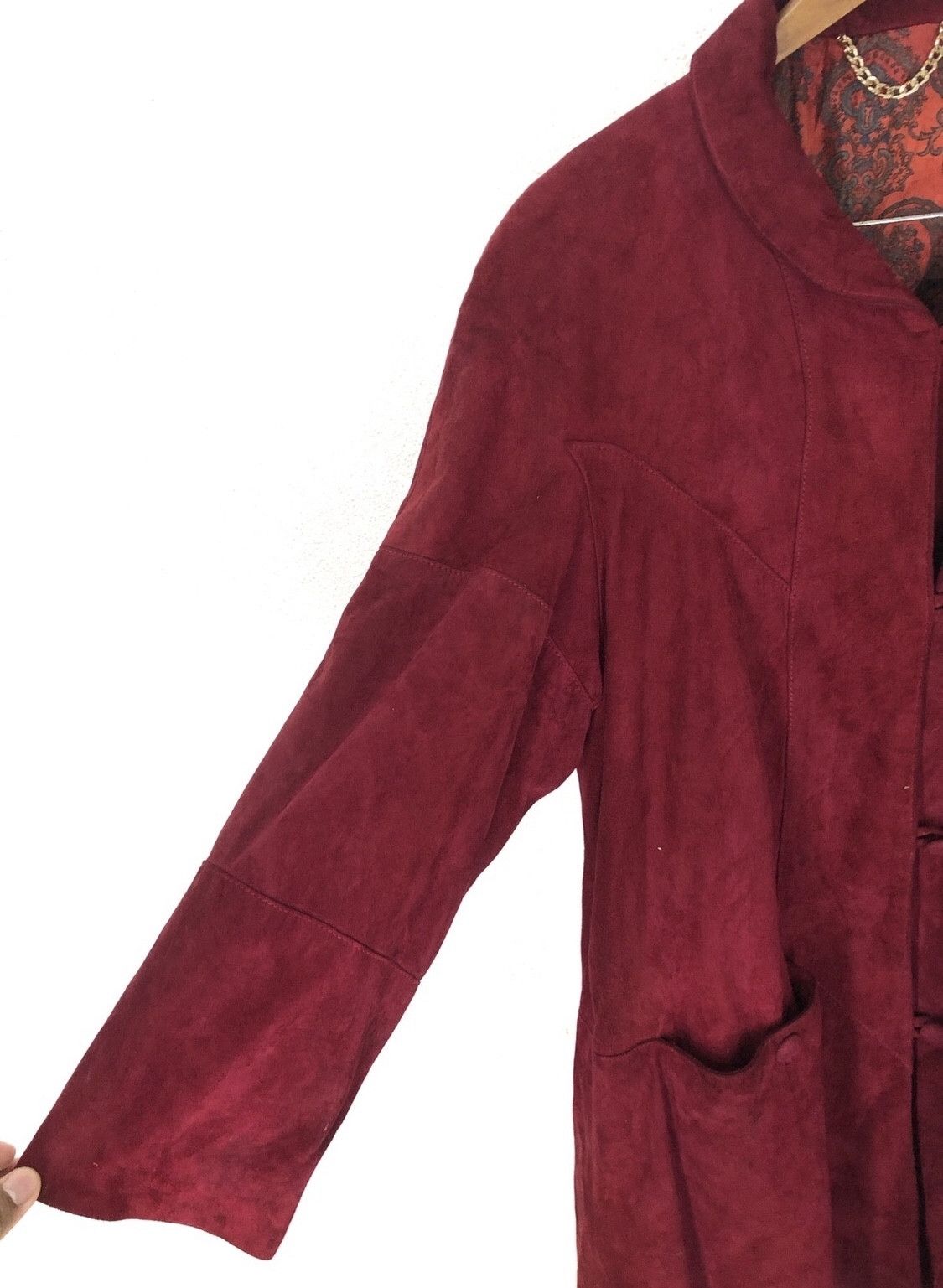 Genuine Leather Matahari Production En Piel Palma Long Jacket lather Size US L / EU 52-54 / 3 - 14 Thumbnail