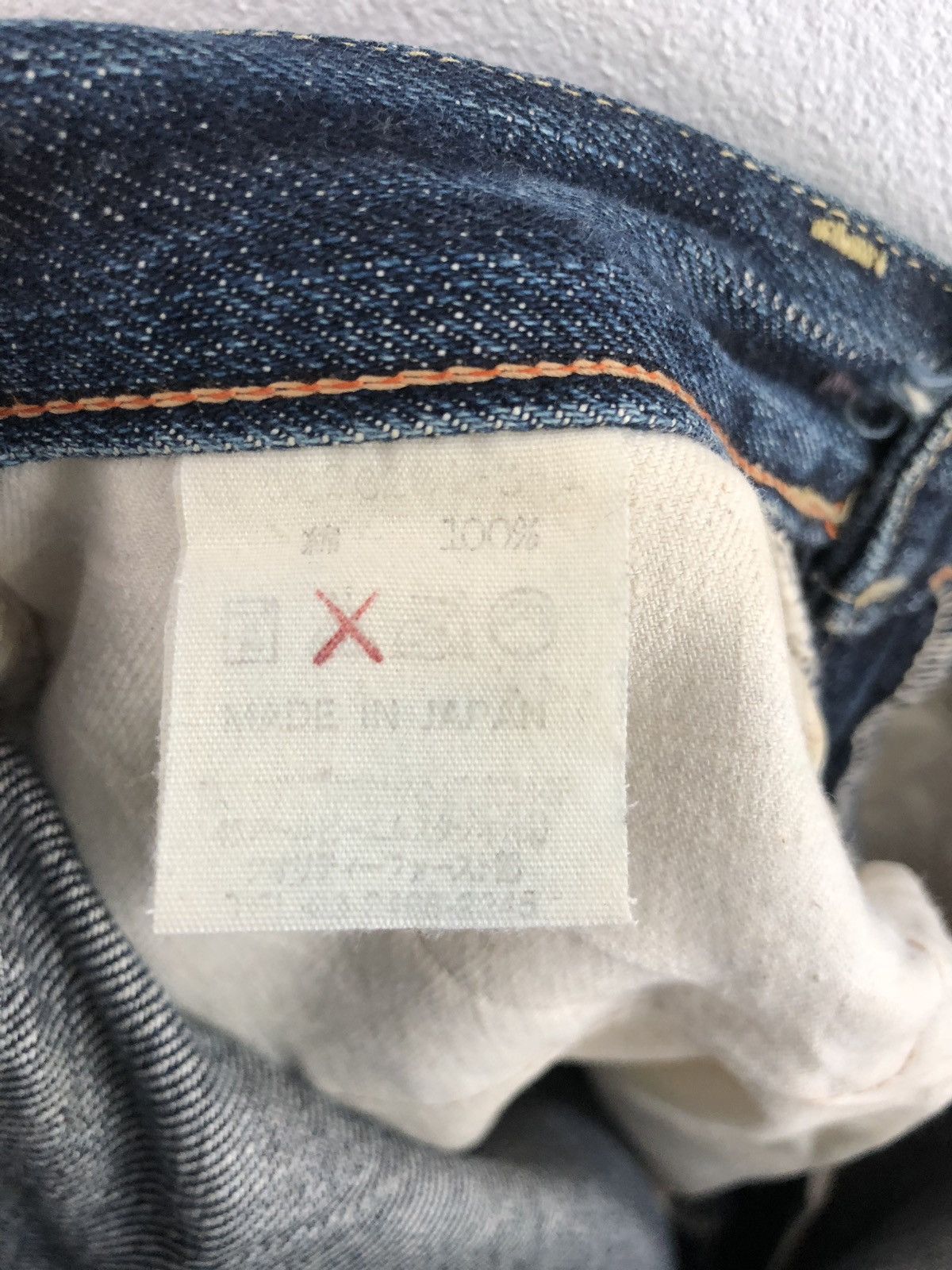 45rpm × Indigo × Japanese Brand 45rpm denim jeans cw21 Size US 26 / EU 42 - 9 Thumbnail
