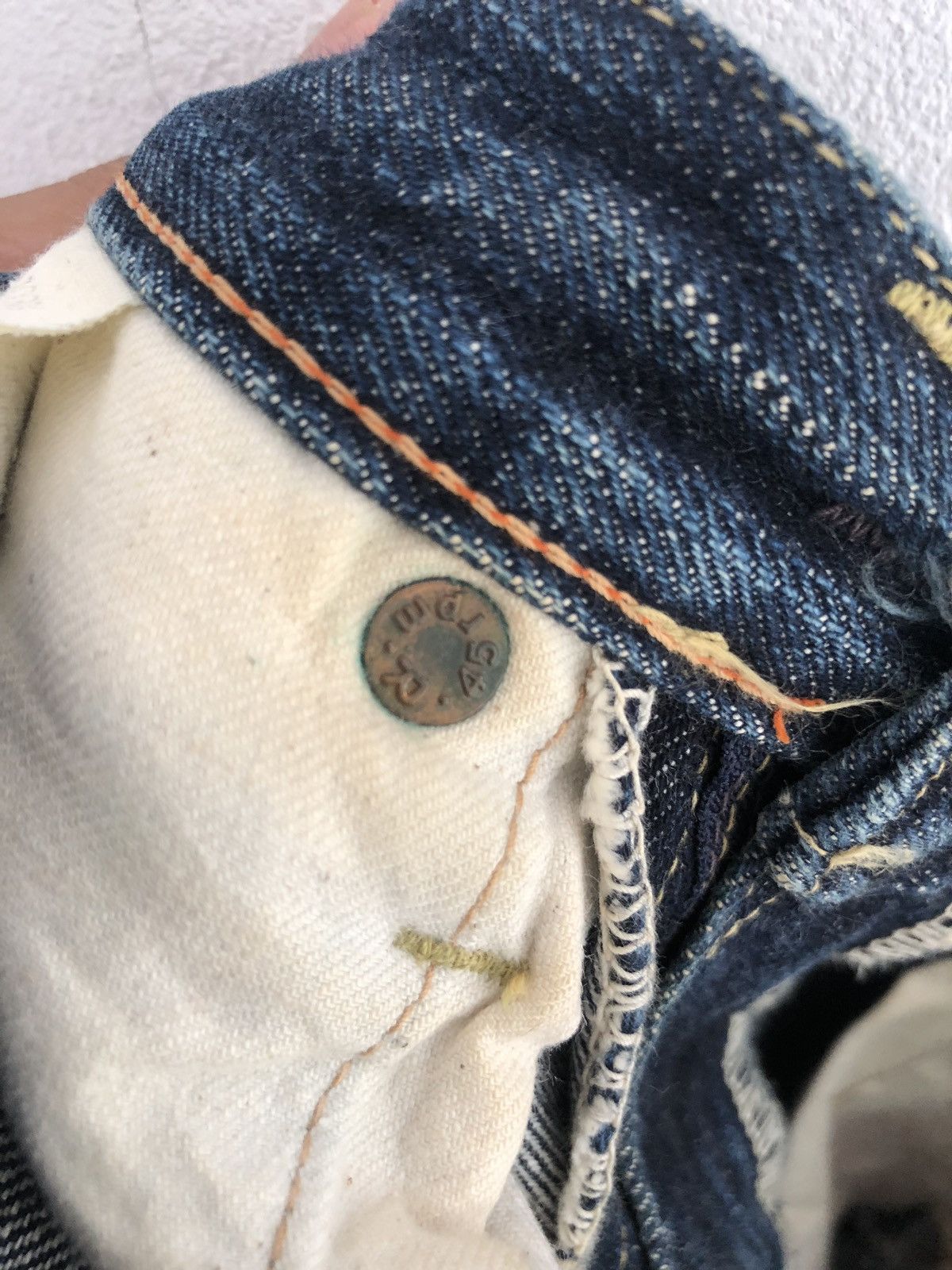 45rpm × Indigo × Japanese Brand 45rpm denim jeans cw21 Size US 26 / EU 42 - 10 Thumbnail