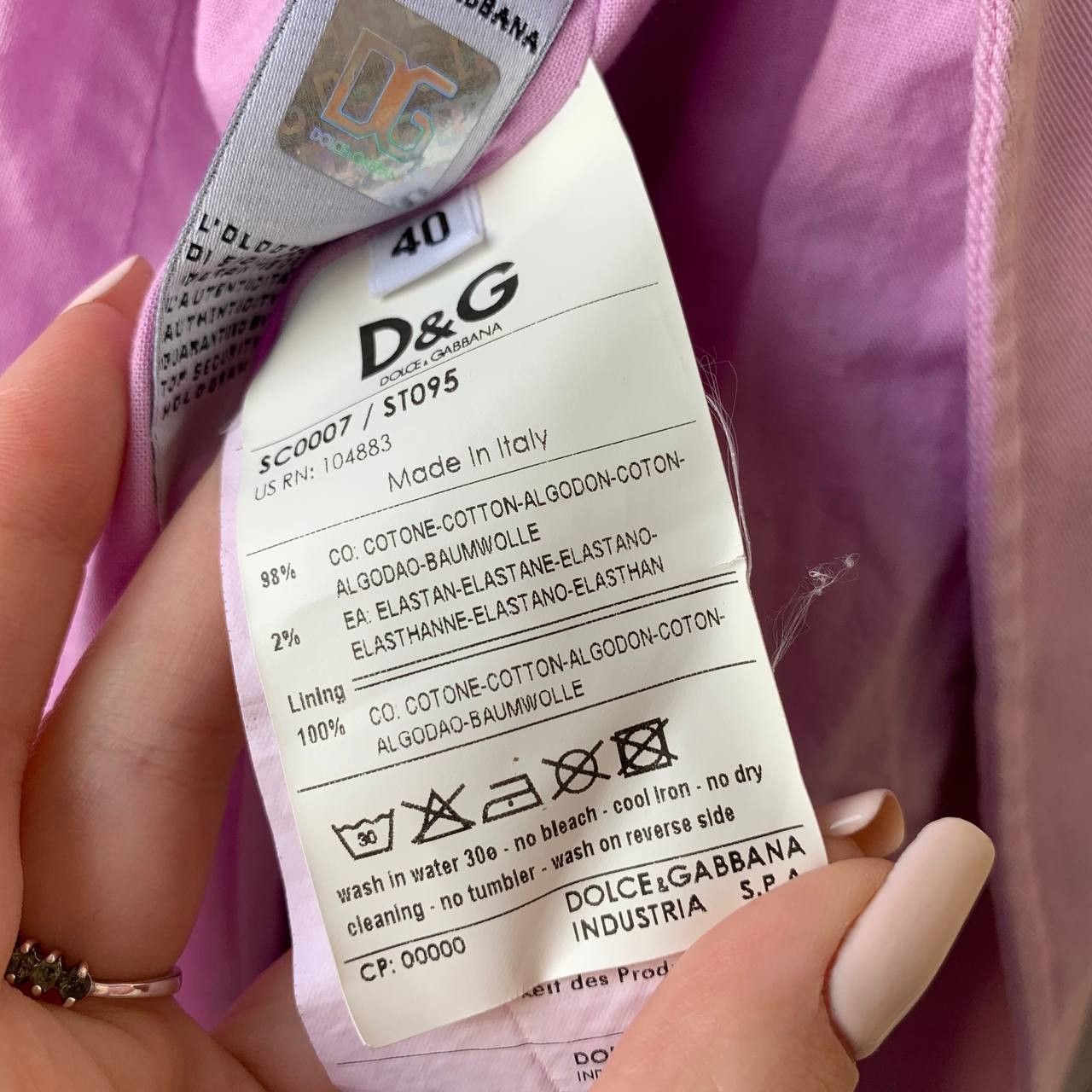 Dolce & Gabbana × Vintage Women's Dolce&Gabbana Trench Vintage Size S / US 4 / IT 40 - 13 Thumbnail