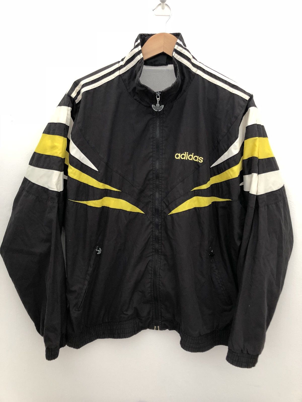 Adidas Vintage 90s Adidas windbreaker Size US L / EU 52-54 / 3 - 2 Thumbnail