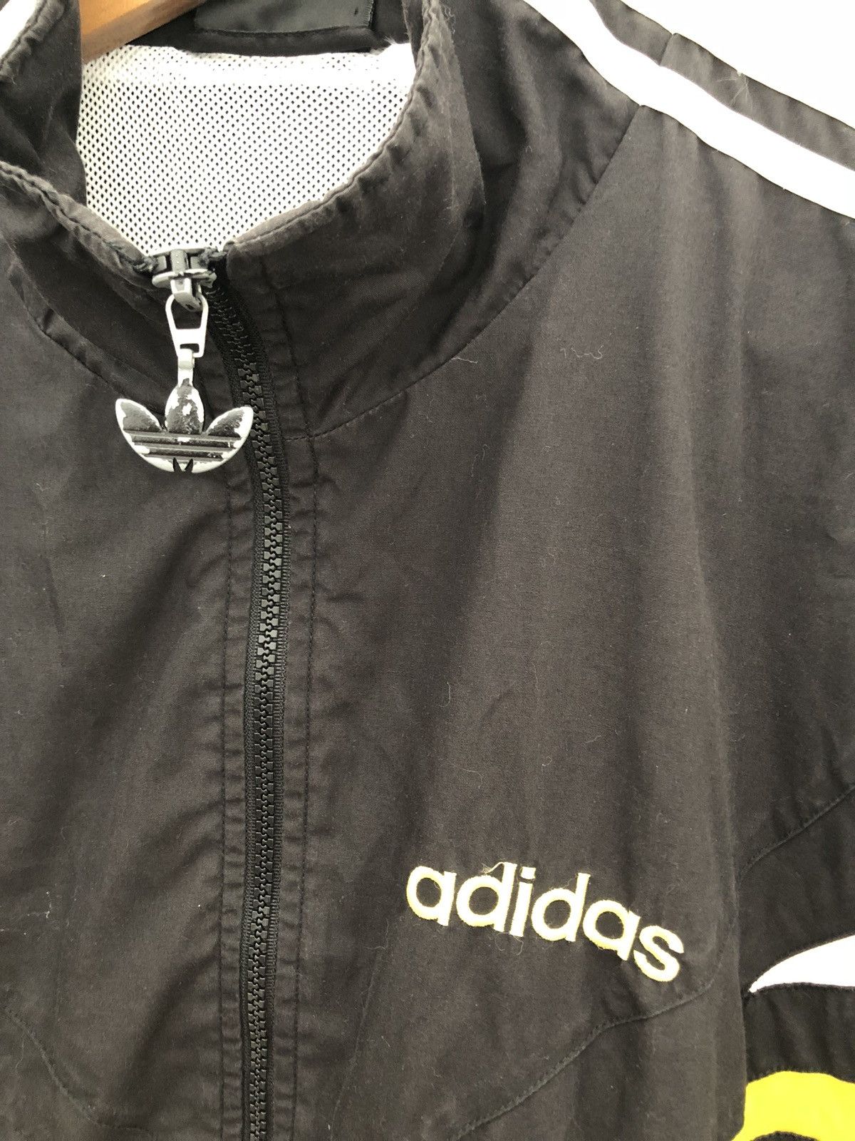 Adidas Vintage 90s Adidas windbreaker Size US L / EU 52-54 / 3 - 6 Thumbnail