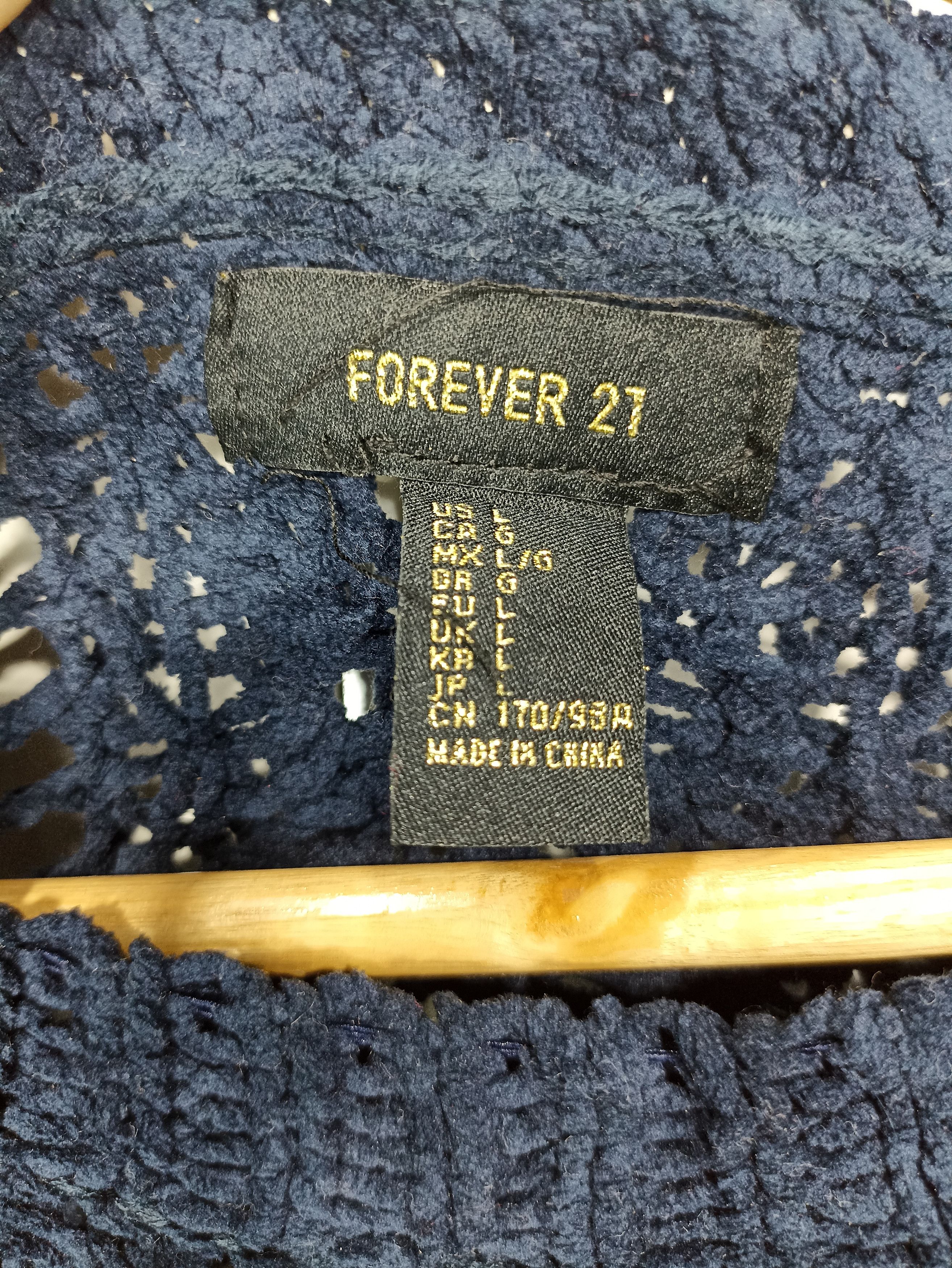 Forever 21 Cable Knit Croped Sweater