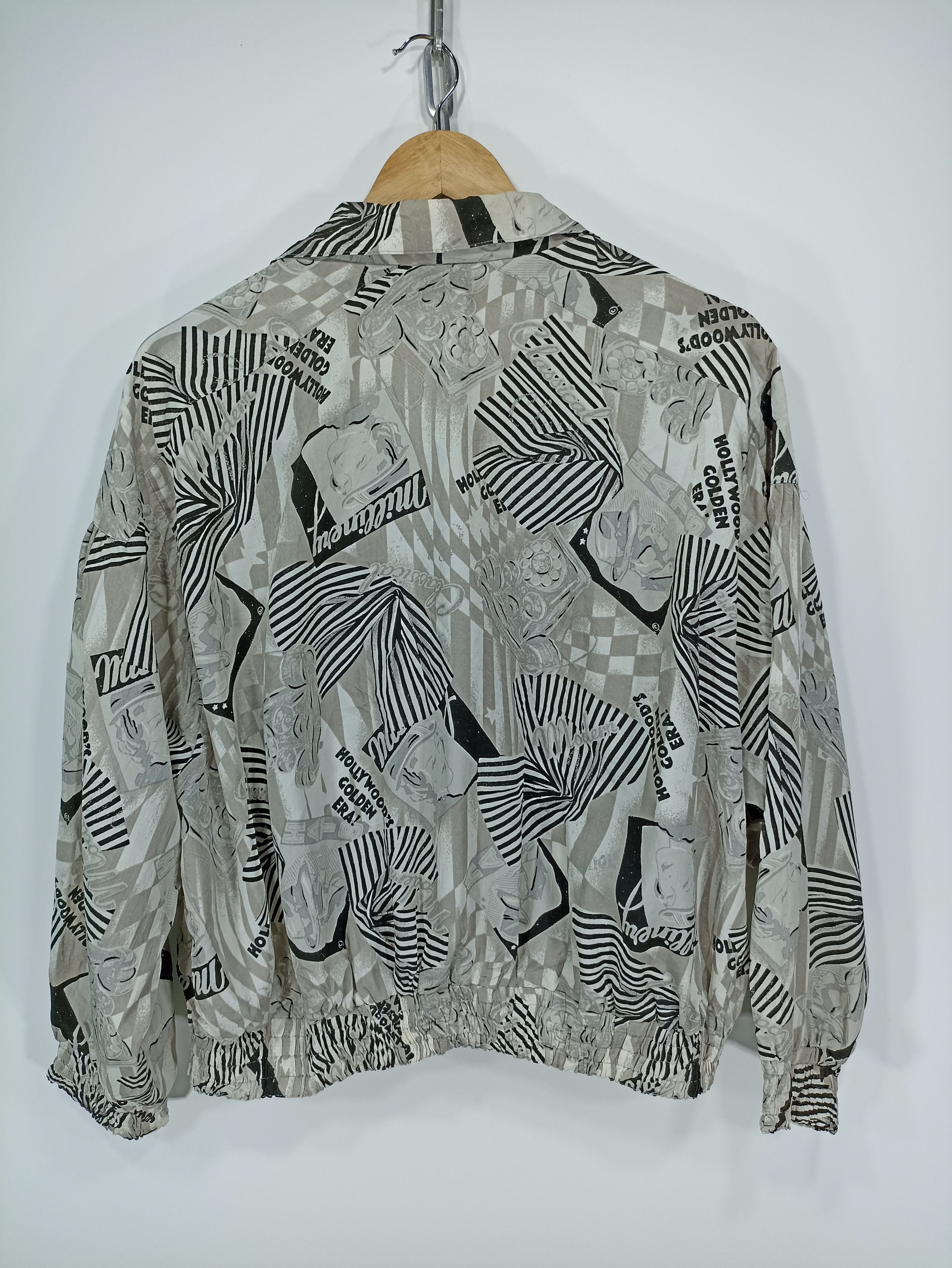 Designer × Japanese Brand × Vintage Vintage Franca V.Paoloni Full Print Croped Cardigan jacket Size US M / EU 48-50 / 2 - 4 Thumbnail