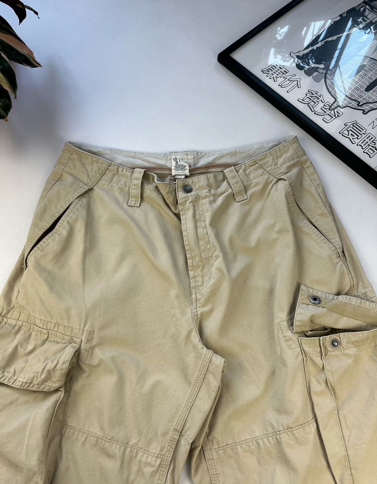Gap VINTAGE Y2K GAP AMAZING MILITARY LOOSE FIT CARGO PANTS Size US 34 / EU 50 - 14 Thumbnail