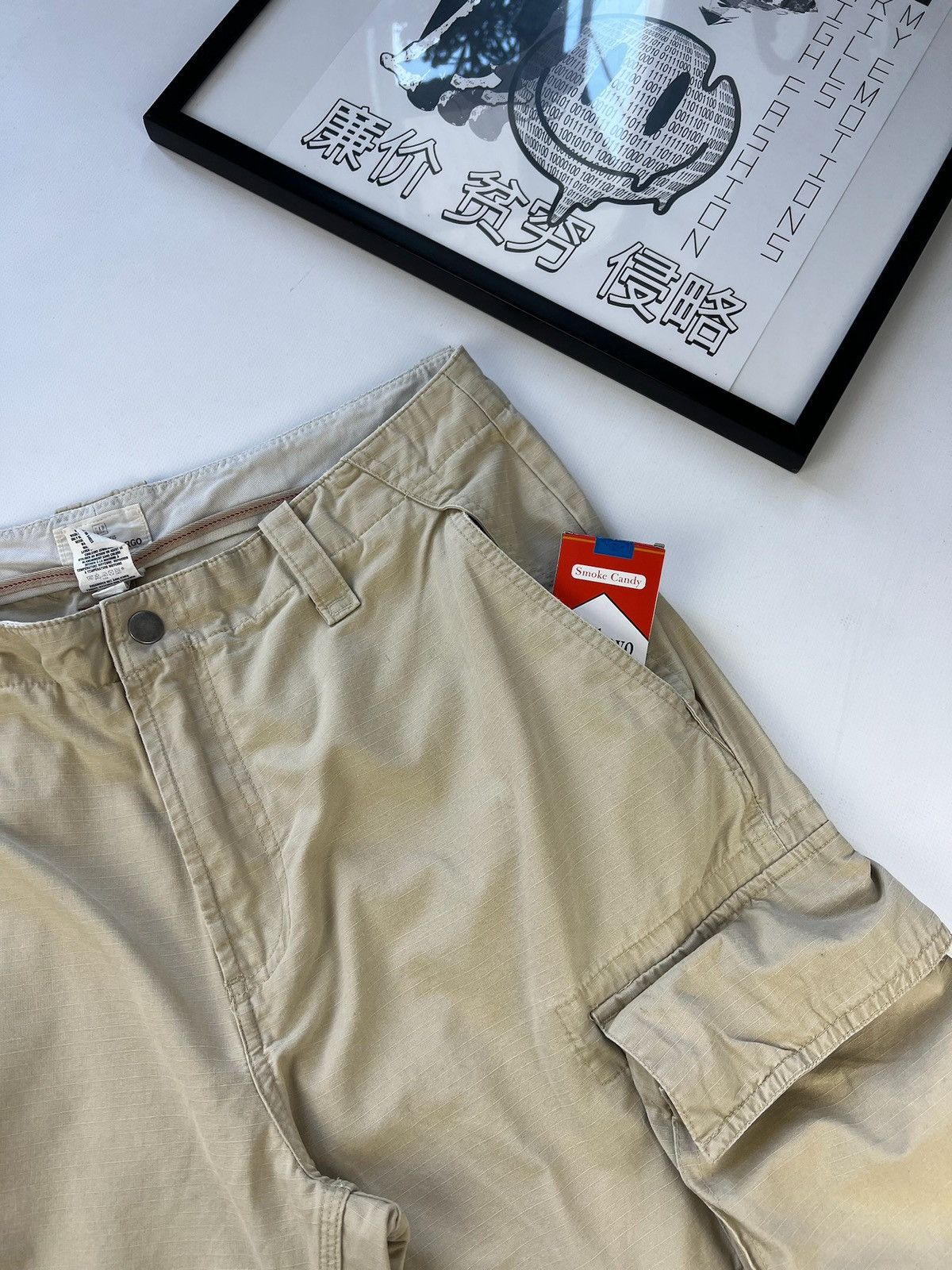 Gap VINTAGE Y2K GAP AMAZING MILITARY LOOSE FIT CARGO PANTS Size US 34 / EU 50 - 10 Thumbnail