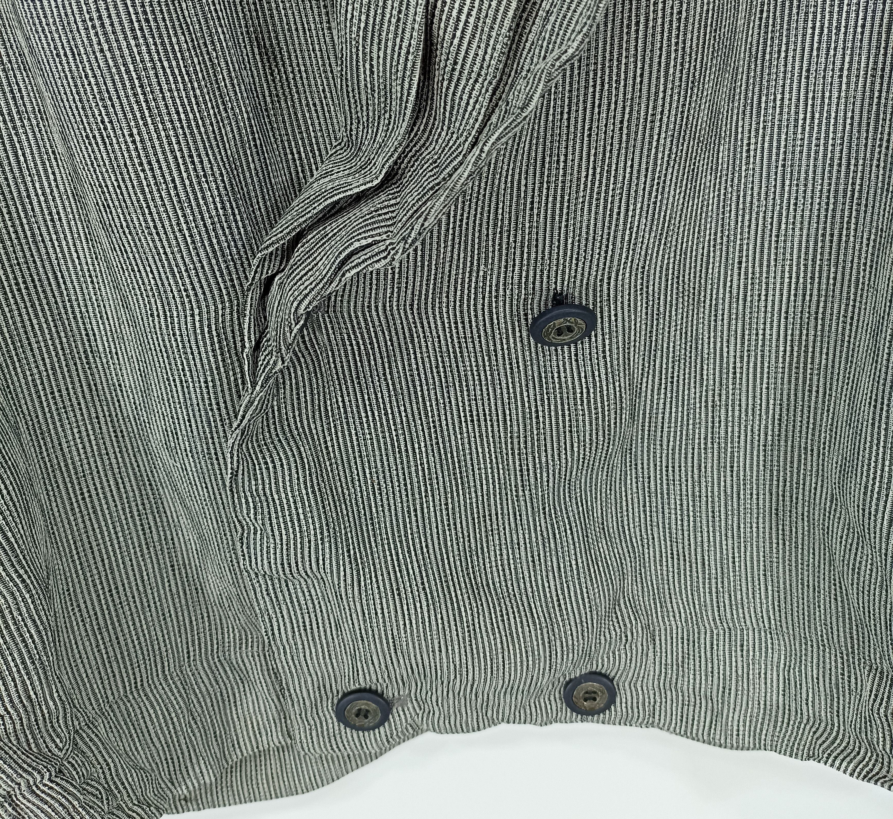 Japanese Brand × Vintage Vintage Hickory Stripe Cardigan jacket Size US L / EU 52-54 / 3 - 2 Thumbnail