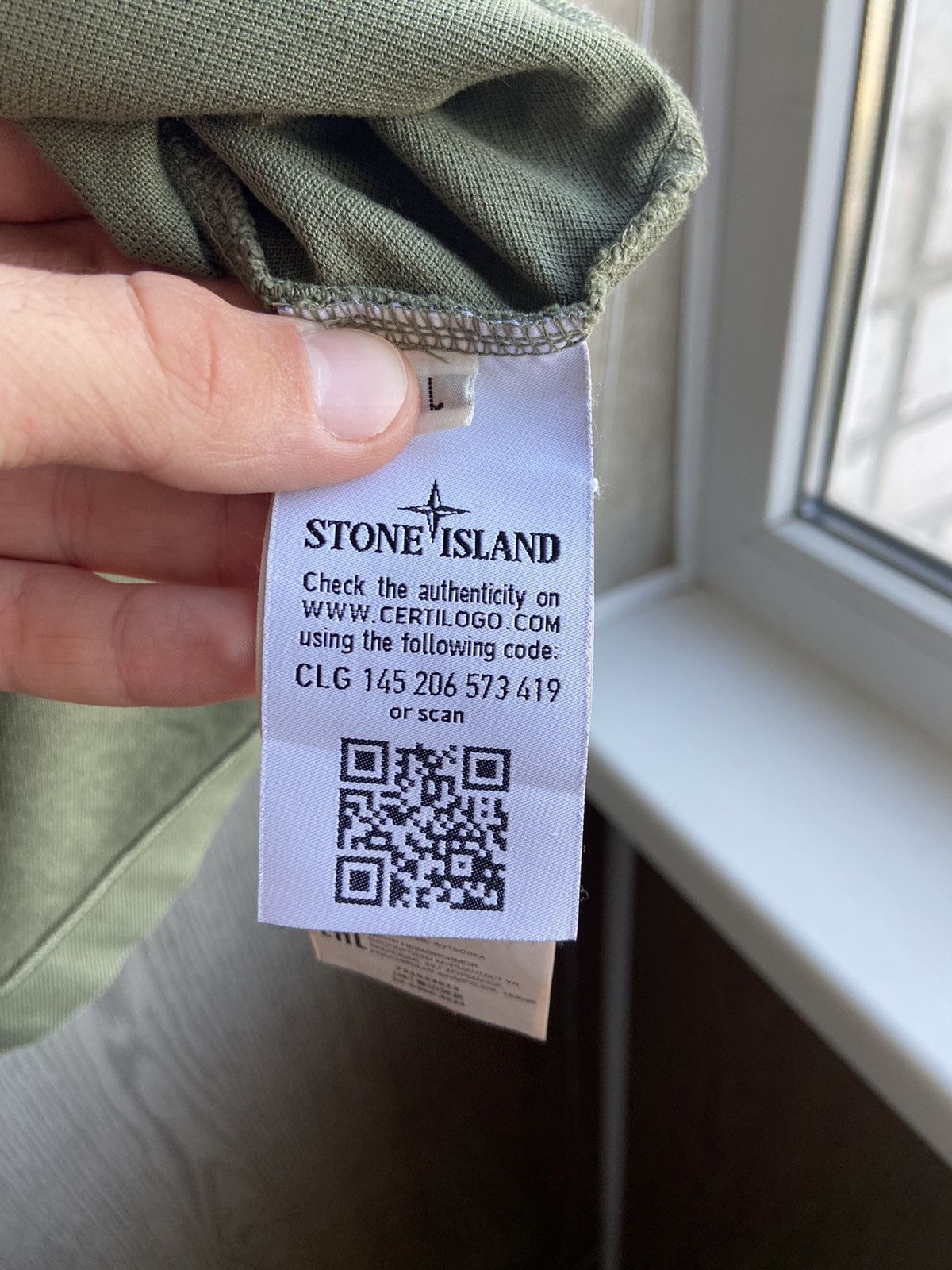 Stone Island × Vintage Stone Island logo T-shirt Size US L / EU 52-54 / 3 - 6 Thumbnail