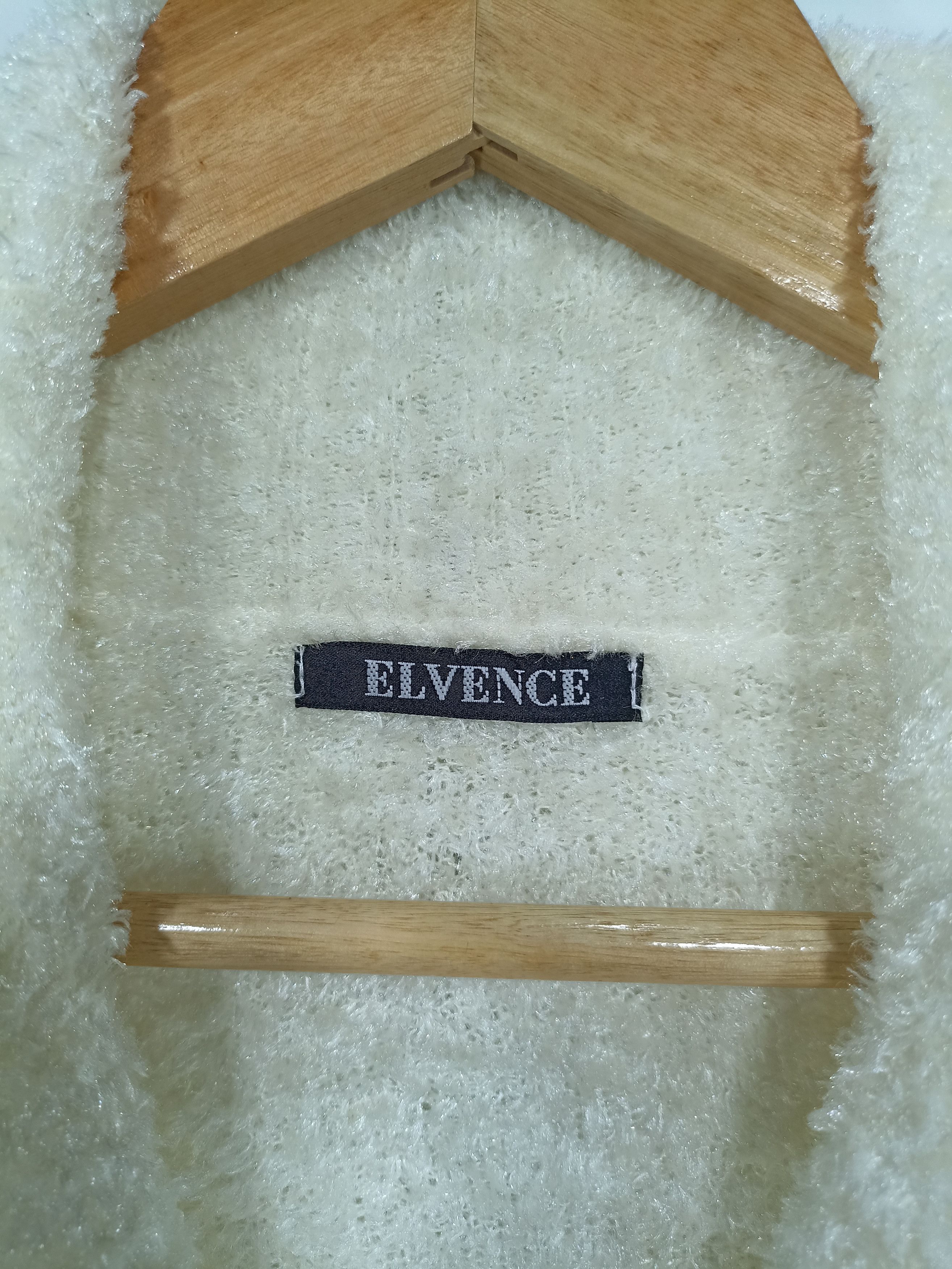 Japanese Brand Elvence pile Fleece Croptop Cardigan sweater Size L / US 10 / IT 46 - 5 Thumbnail