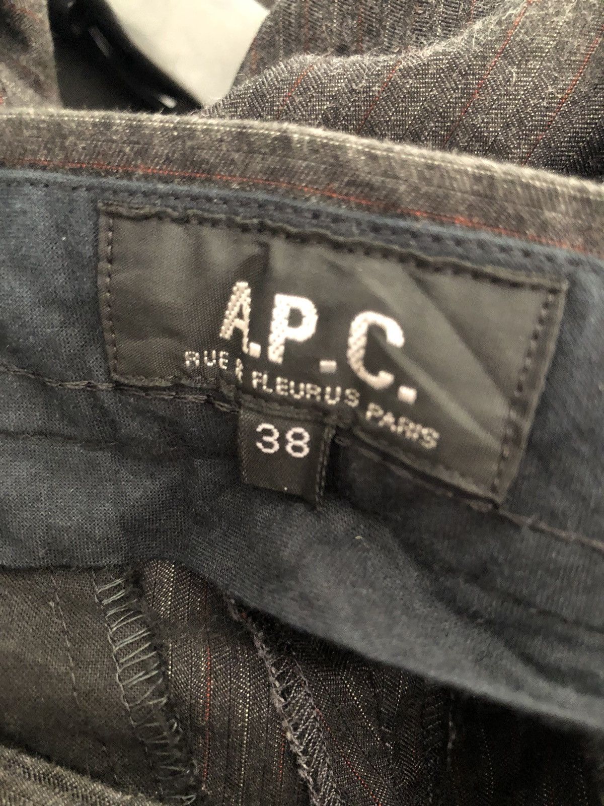 A.P.C. Ete 2005 A.P.C. France Multi Color Stripes Wide Leg Size US 29 - 18 Thumbnail
