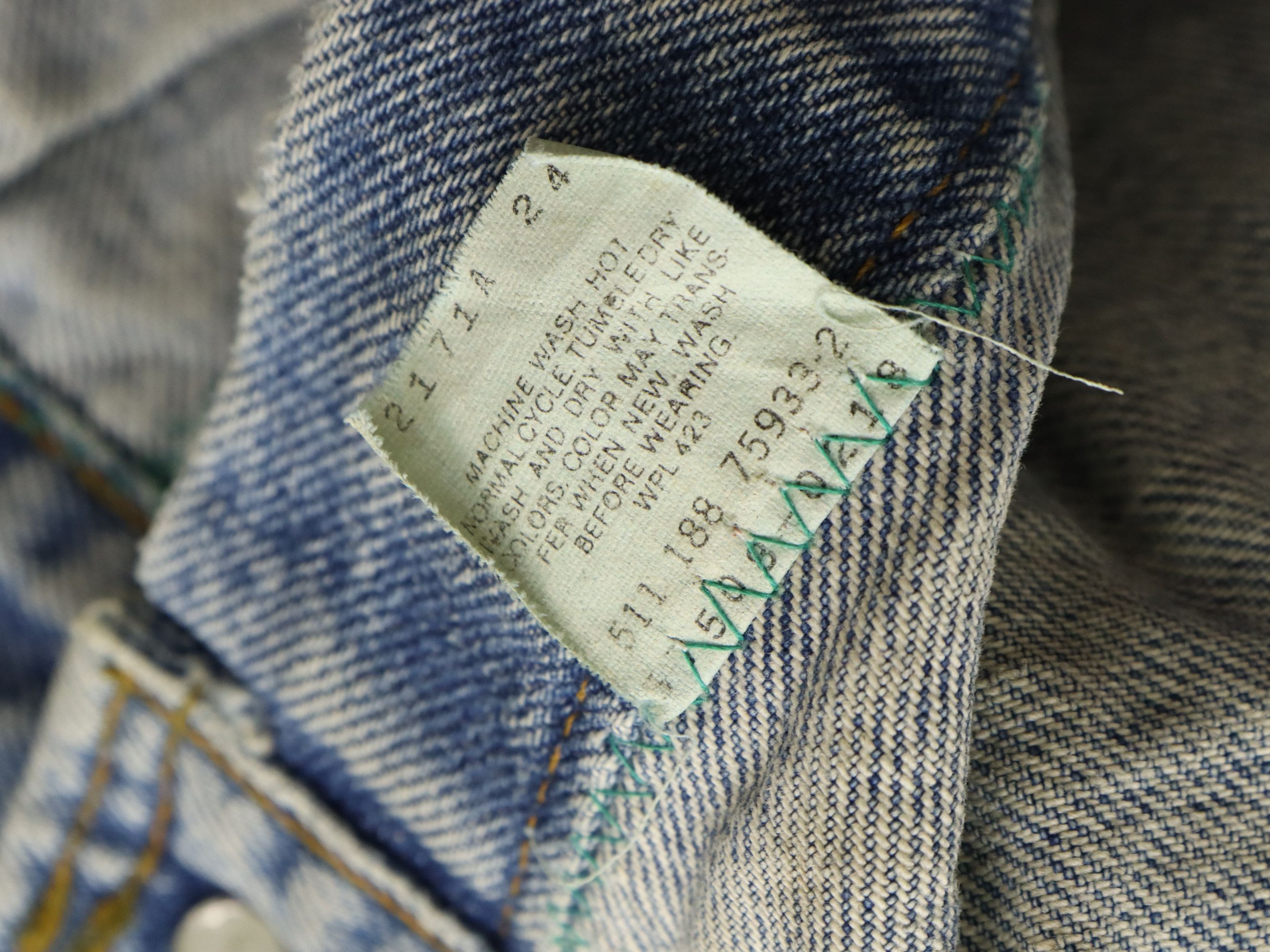 Levi's × Vintage Levis ReMade Rebuild Rework Patchwork Denim Jacket Size US S / EU 44-46 / 1 - 17 Thumbnail