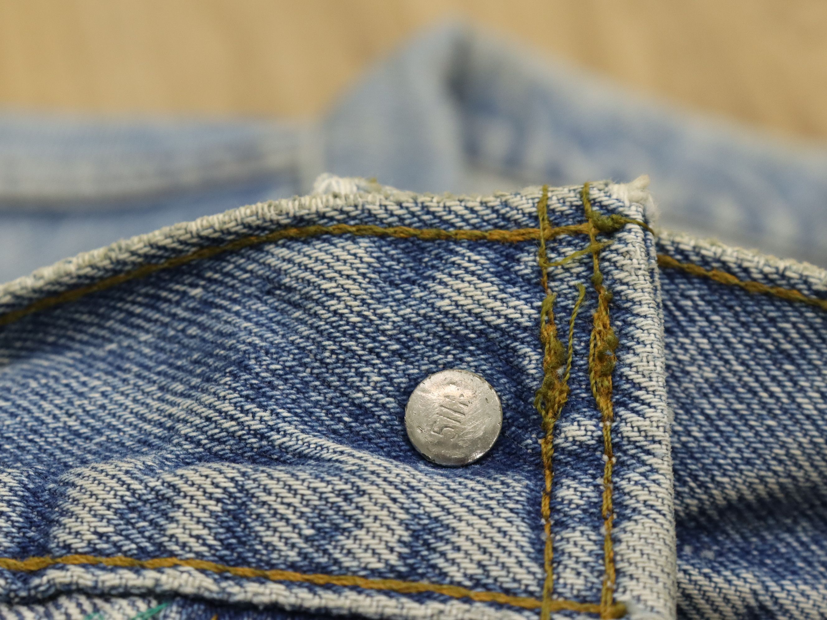 Levi's × Vintage Levis ReMade Rebuild Rework Patchwork Denim Jacket Size US S / EU 44-46 / 1 - 19 Thumbnail