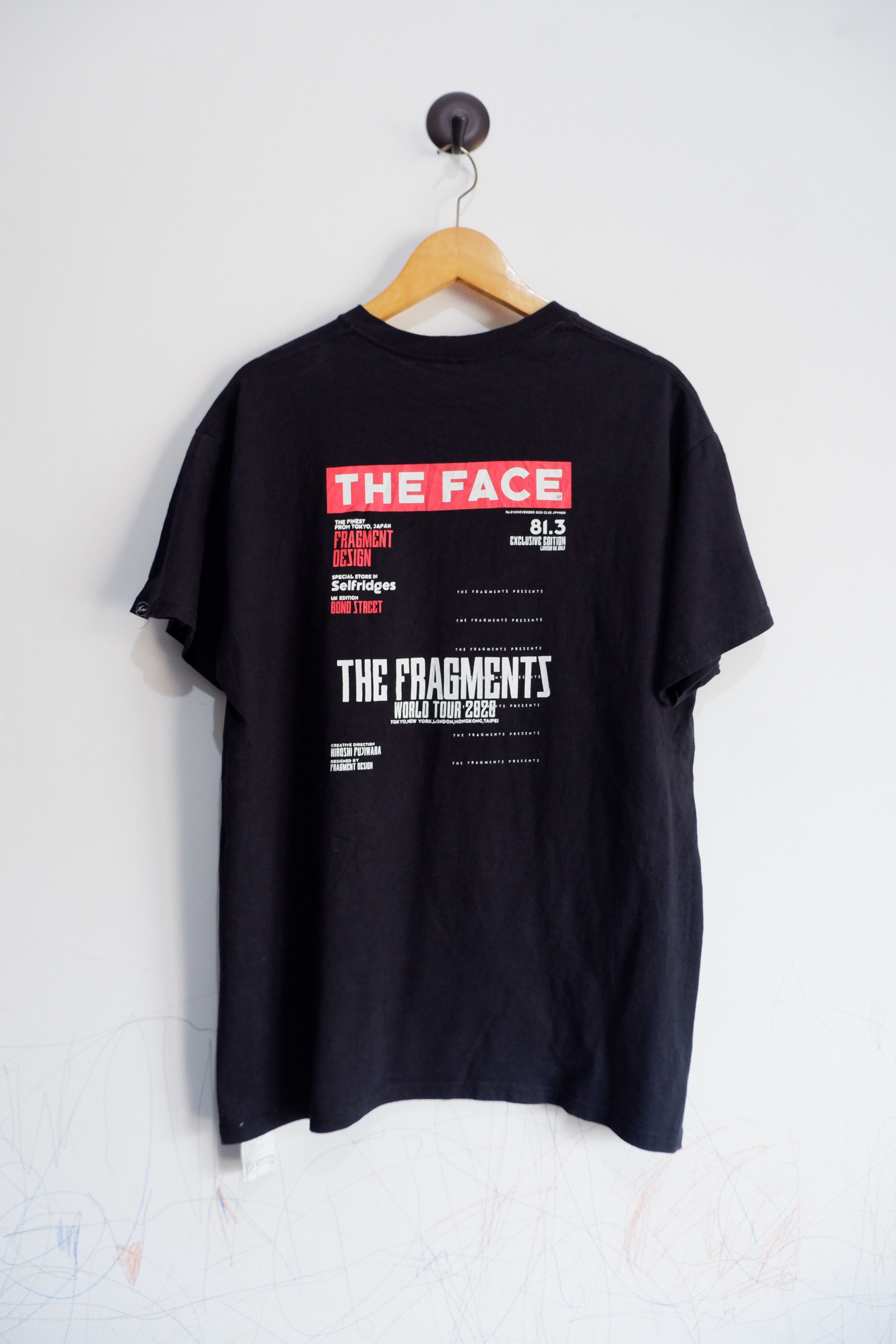 Fragment Design 🔥RARE SS20 Fragment Design The Face Exclusive London Tshirt Size US L / EU 52-54 / 3 - 1 Thumbnail