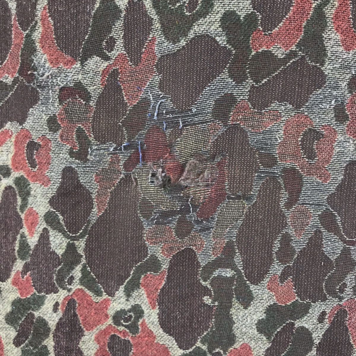 URBAN RESEARCH DOORS Red Seal Distressed Duck Camo Wool Jacket Size US M / EU 48-50 / 2 - 9 Thumbnail