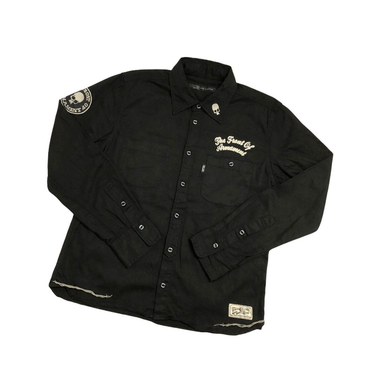 Japanese Brand 00's KOLLARS x T.F.O.A archive shirt Size US M / EU 48-50 / 2 - 2 Thumbnail