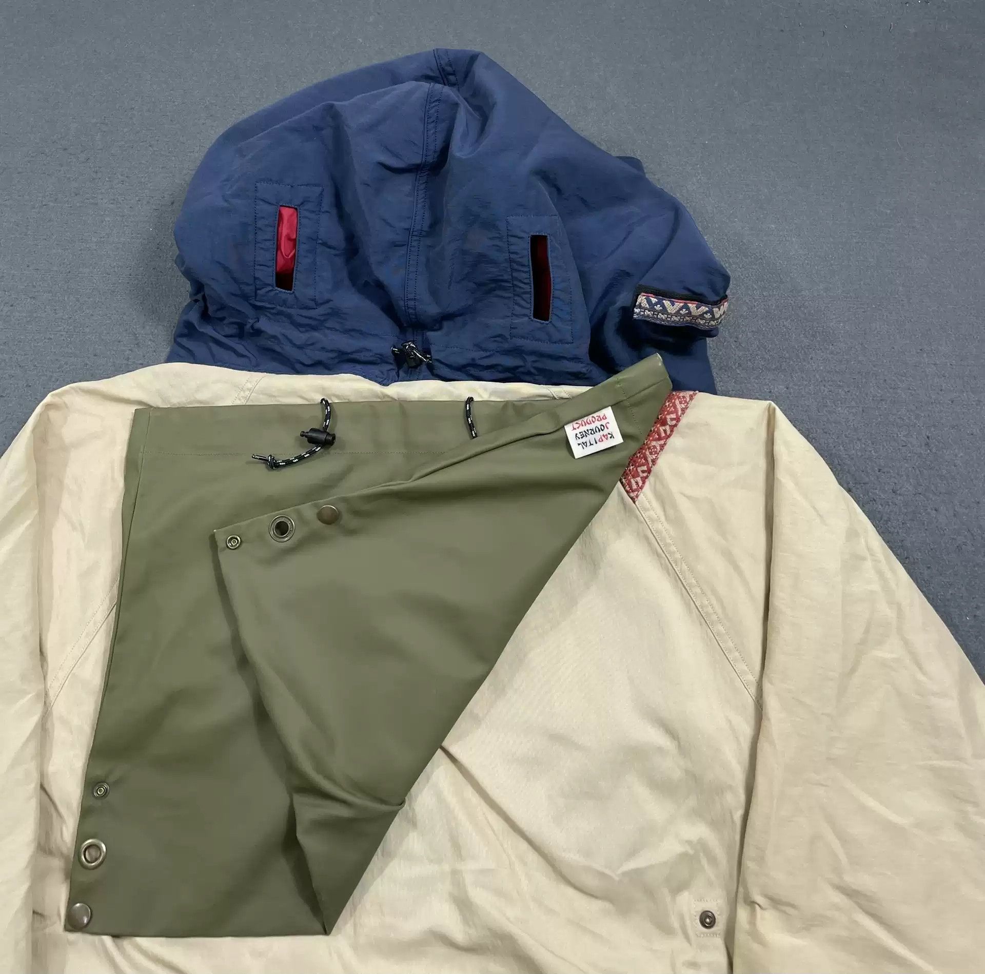 Kapital Kapital Kama Kura Windbreaker Size US L / EU 52-54 / 3 - 4 Thumbnail