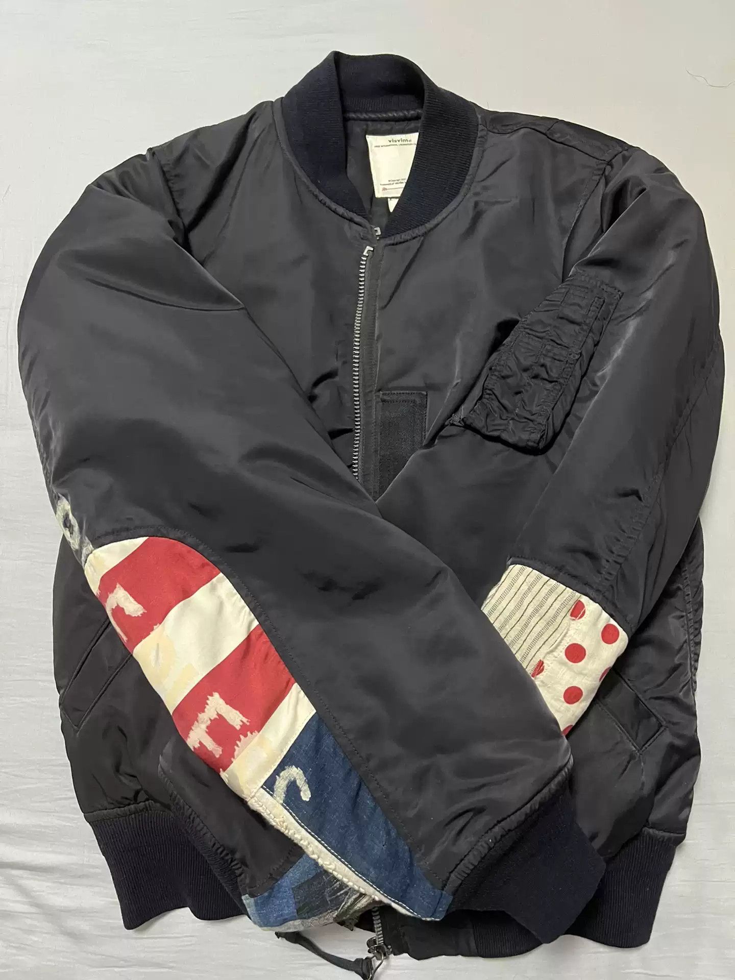 image of Visvim 19Ss Albacore Ma1 in Black, Men's (Size Medium)