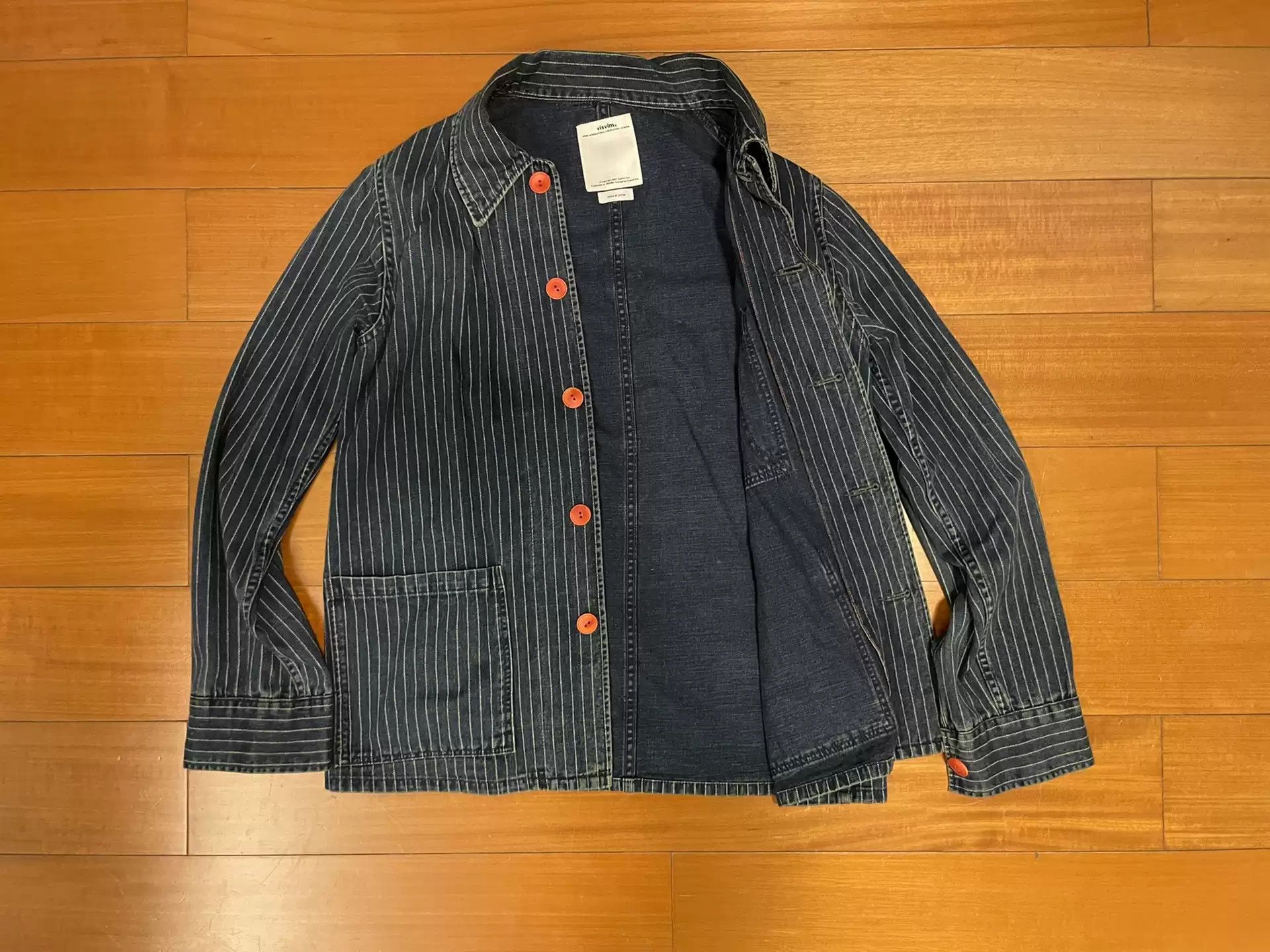 image of Visvim Coverall Wabash in Black, Men's (Size Small)