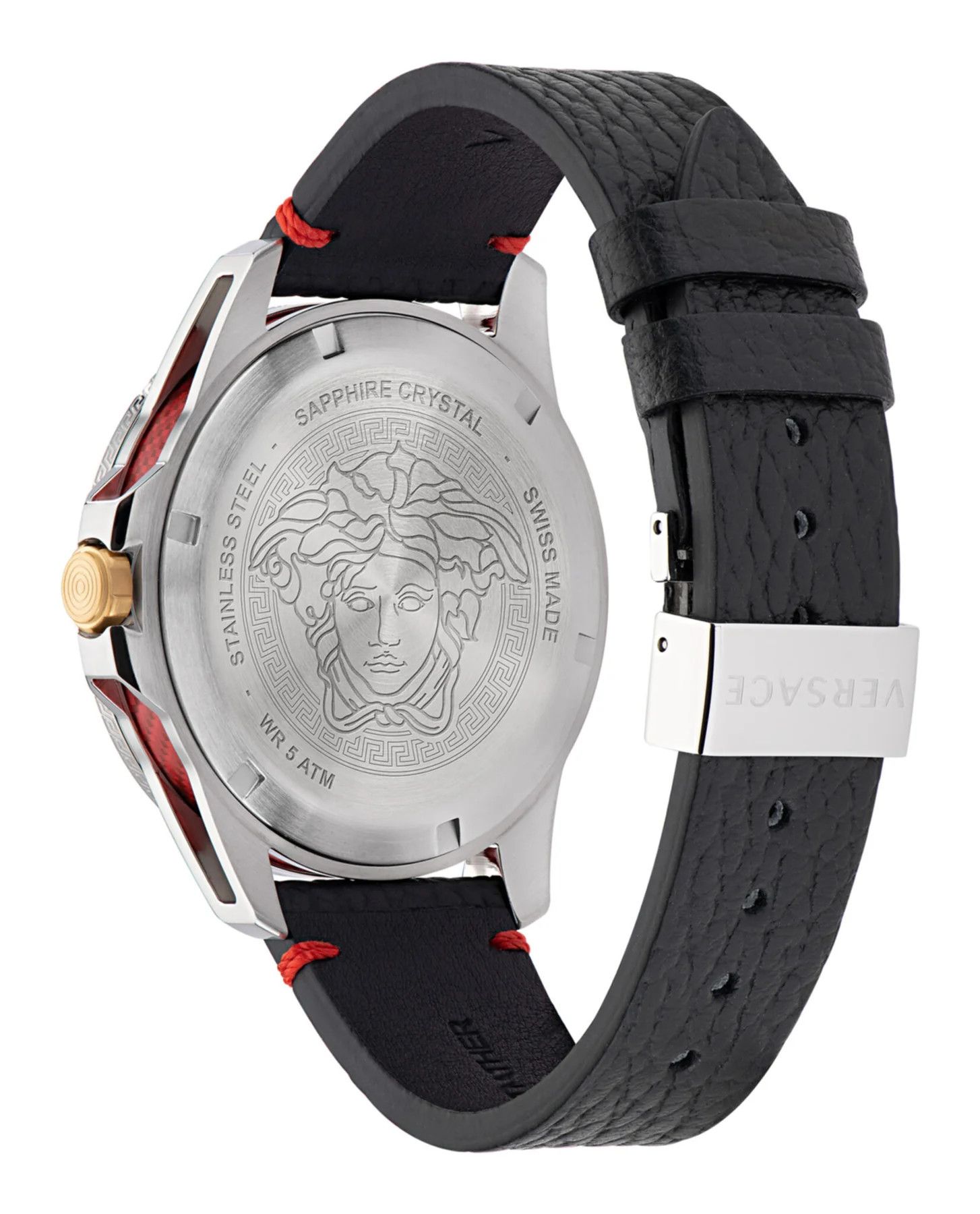 o1b1f11ly0723 Watch in Silver Black